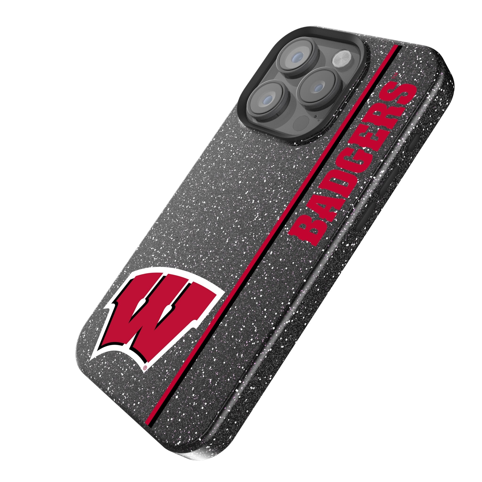 University of Wisconsin Badgers Sidebar Bling Phone Case