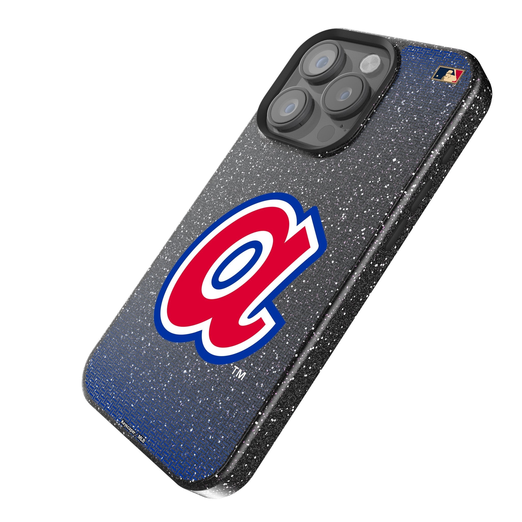 Atlanta Braves 1972-1980 - Cooperstown Collection Linen Bling Phone Case for Apple iPhone