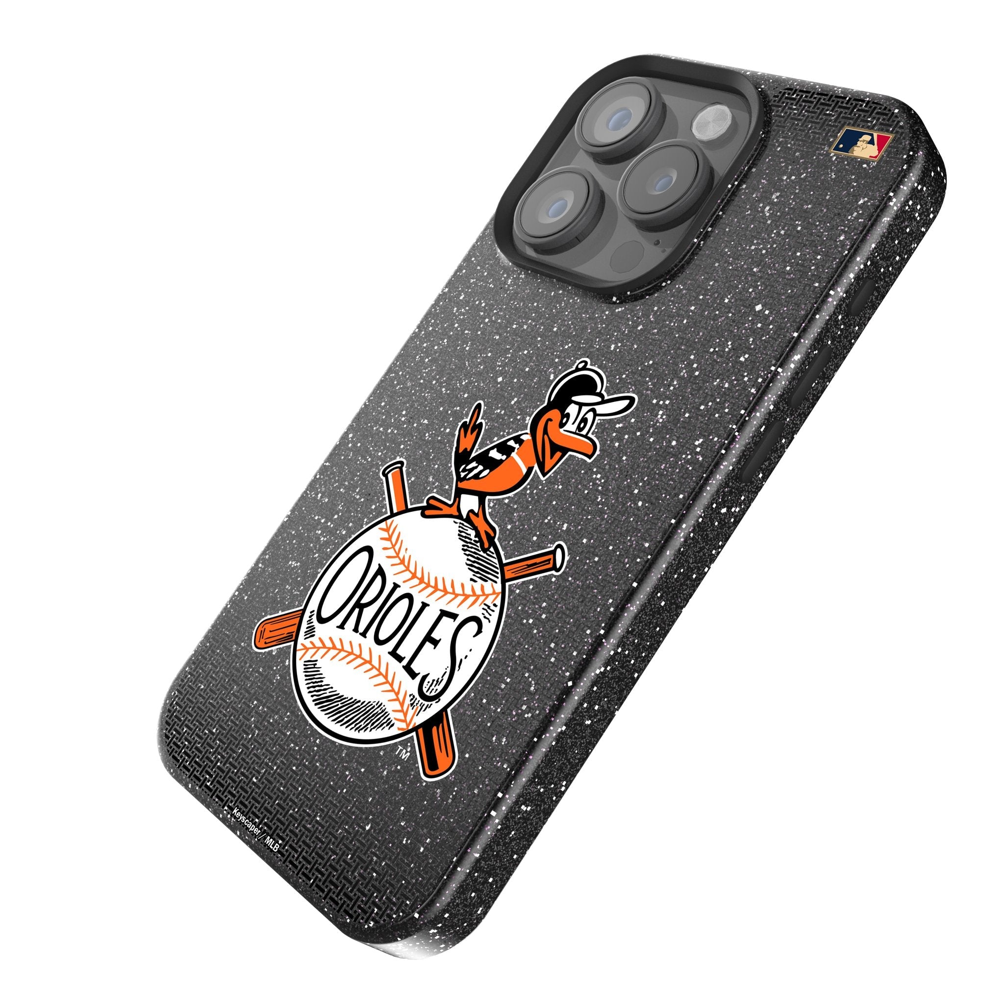 Baltimore Orioles 1954-1963 - Cooperstown Collection Linen Bling Phone Case for Apple iPhone 2