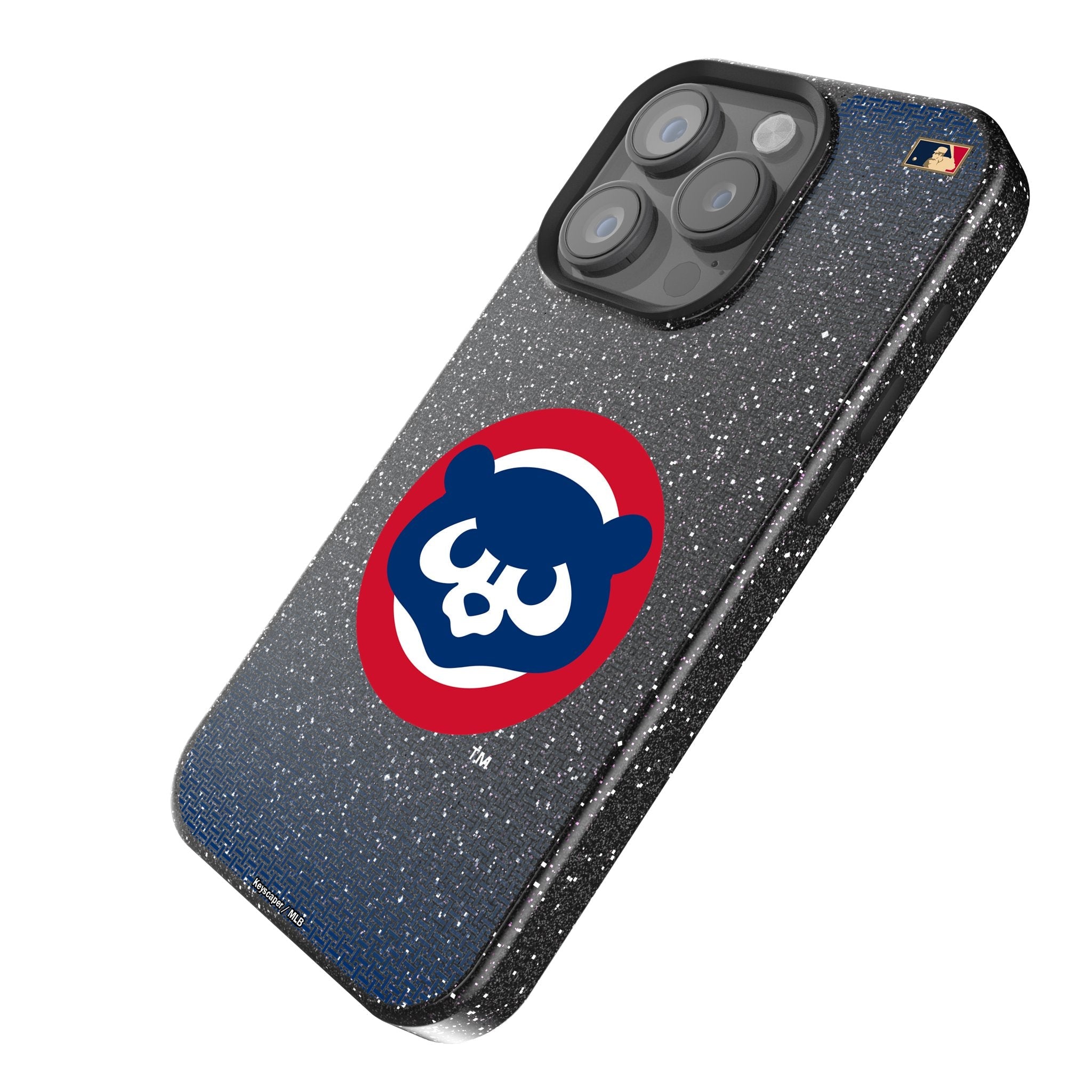Chicago Cubs Home 1979-1993 - Cooperstown Collection Linen Bling Phone Case for Apple iPhone 2