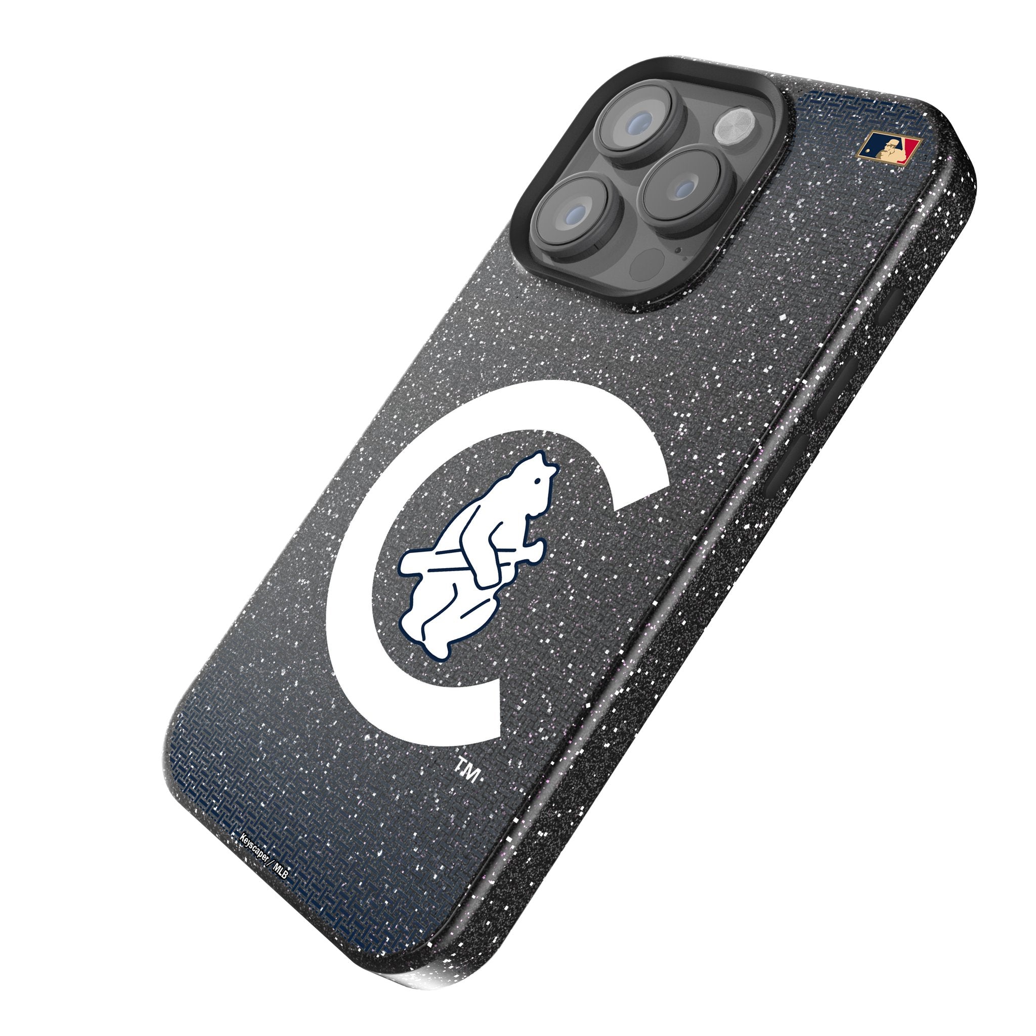 Chicago Cubs 1911-1912 - Cooperstown Collection Linen Bling Phone Case for Apple iPhone 2