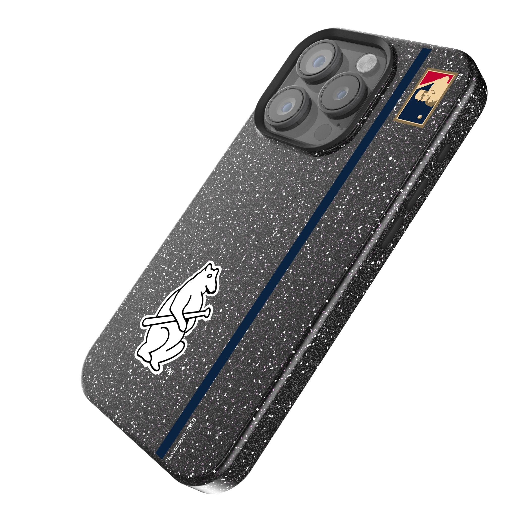 Chicago Cubs 1914 - Cooperstown Collection Sidebar Bling Phone Case 2