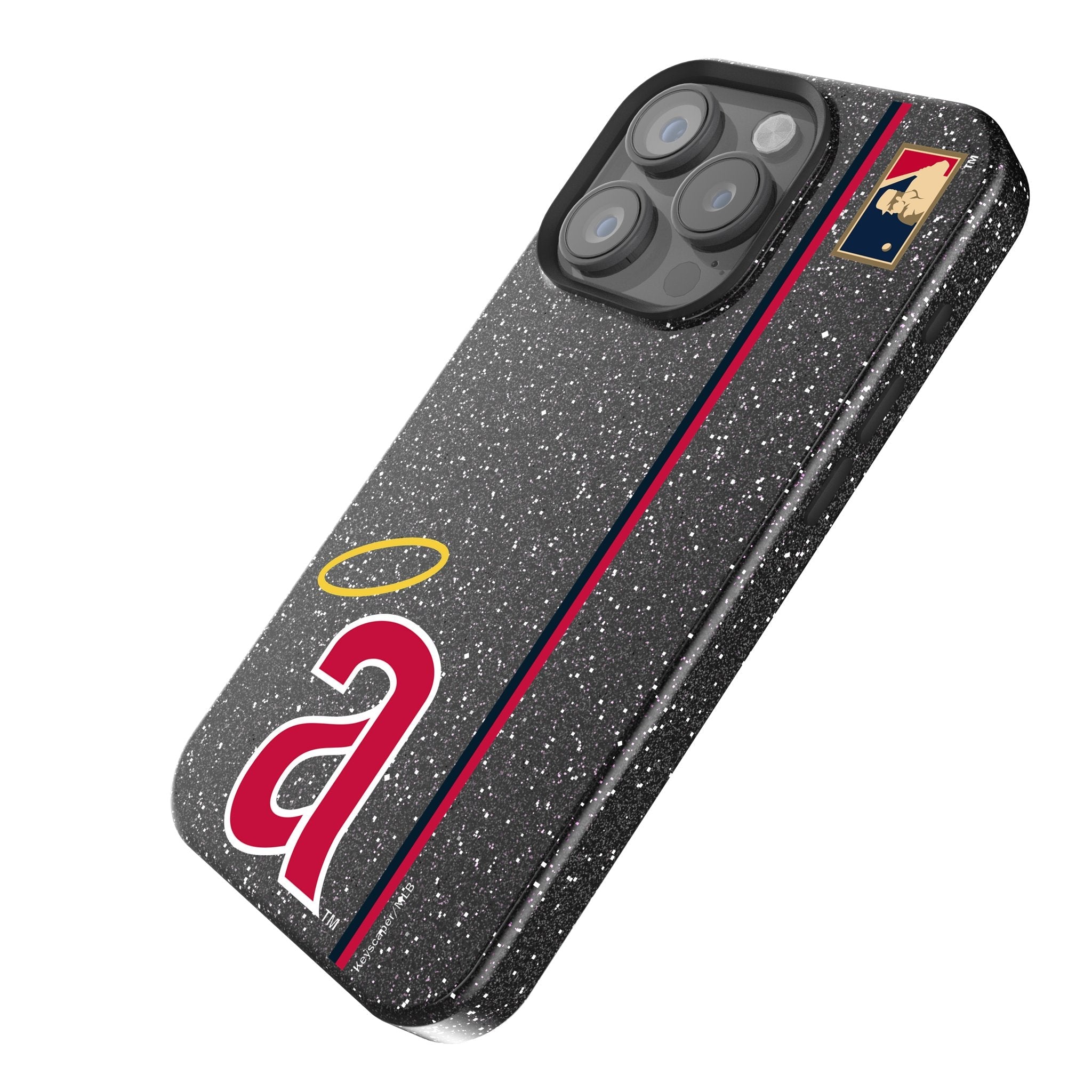 LA Angels 1971 - Cooperstown Collection Sidebar Bling Phone Case