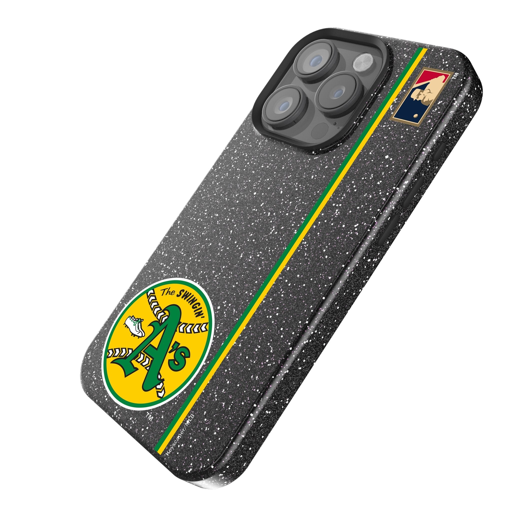 Oakland As 1971-1981 - Cooperstown Collection Sidebar Bling Phone Case 2