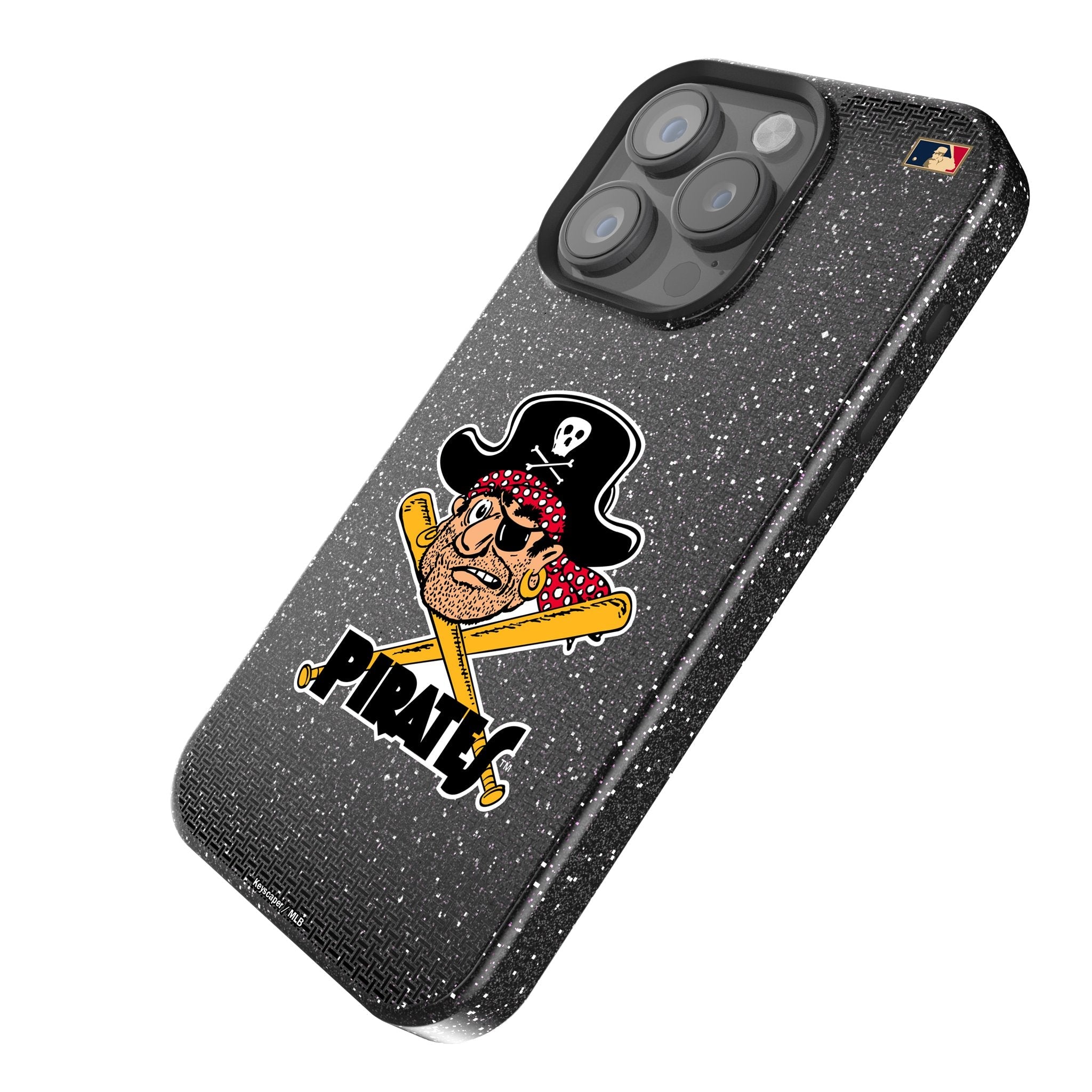 Pittsburgh Pirates 1958-1966 - Cooperstown Collection Linen Bling Phone Case for Apple iPhone 2
