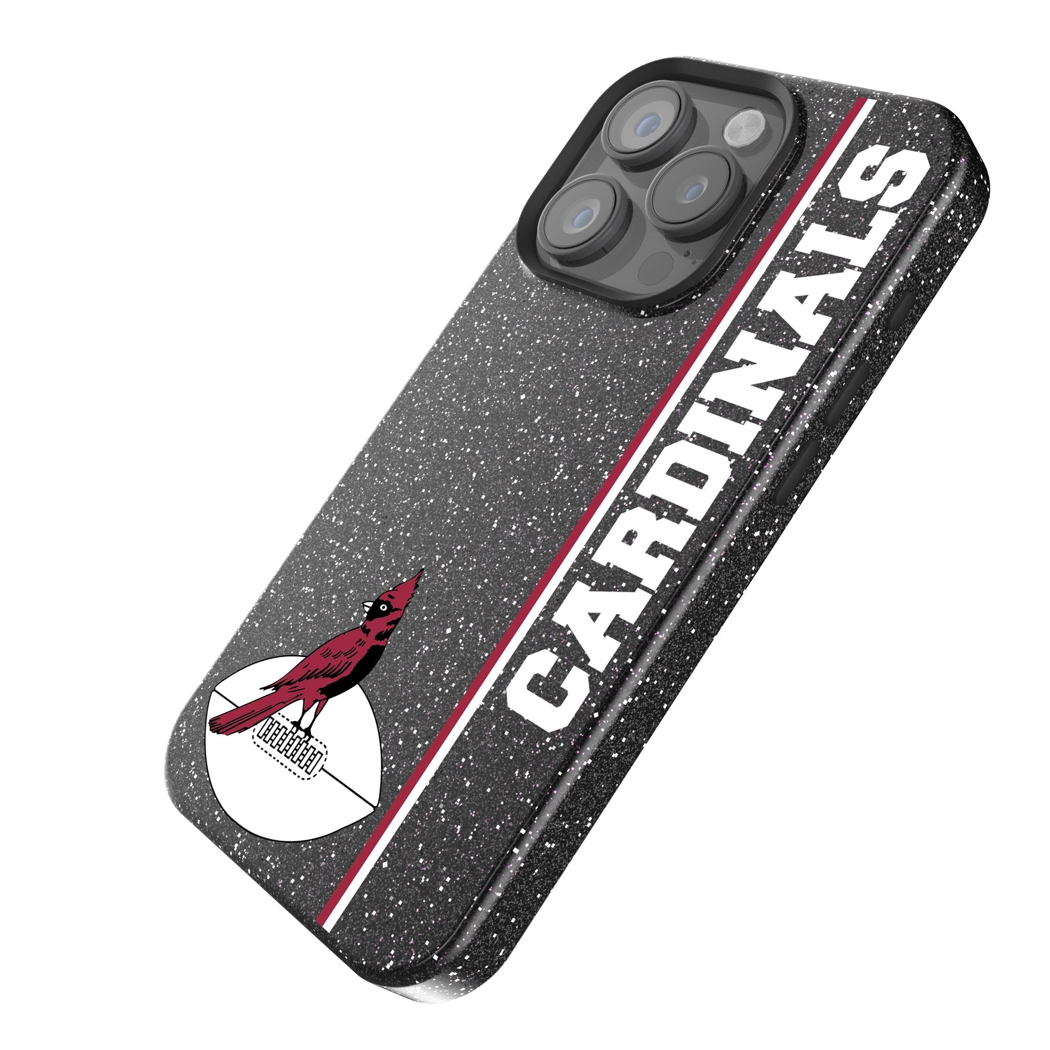 Chicago Cardinals 1947-1959 Historic Collection Sidebar Bling Phone Case 2