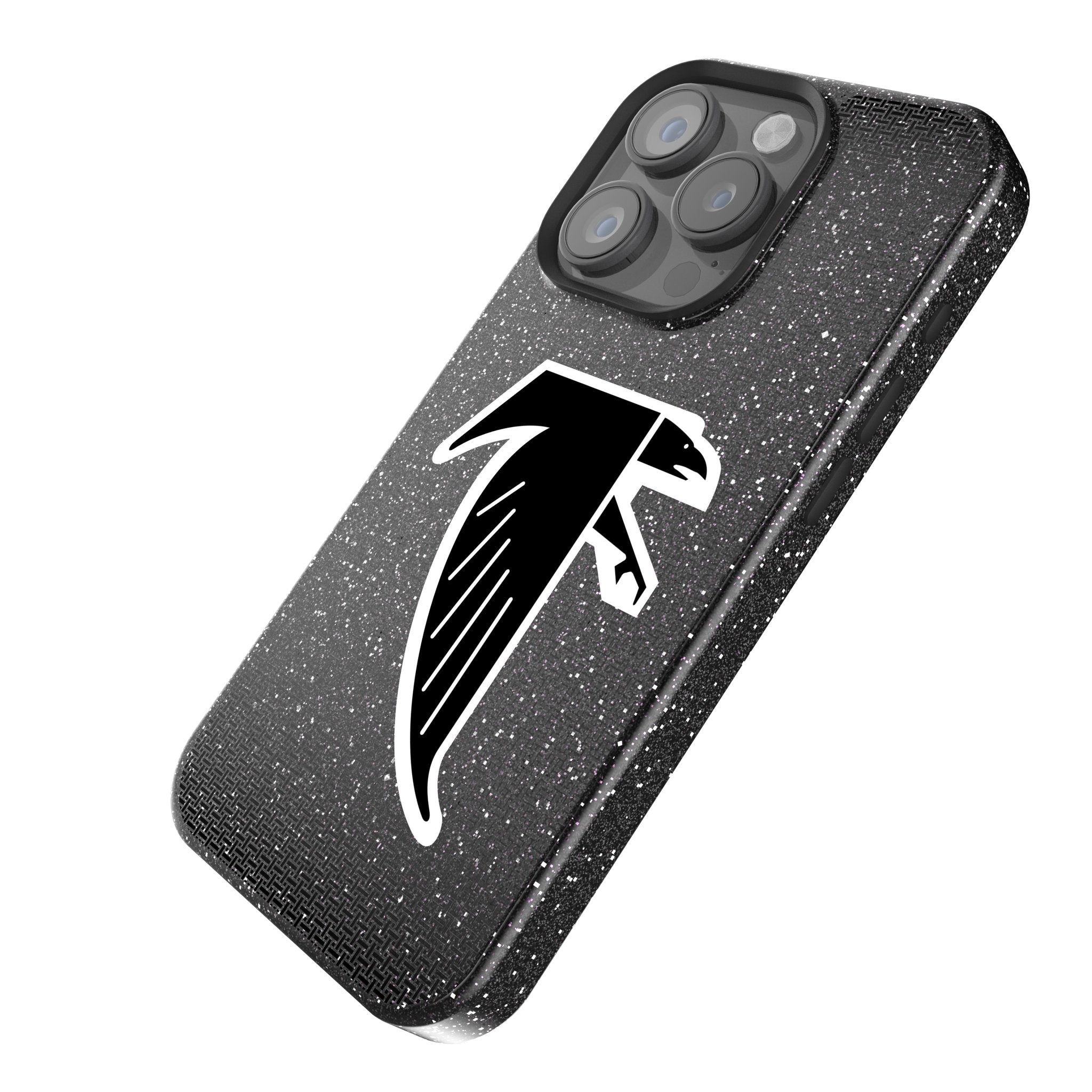 Atlanta Falcons Classic Linen Bling Phone Case for Apple iPhone