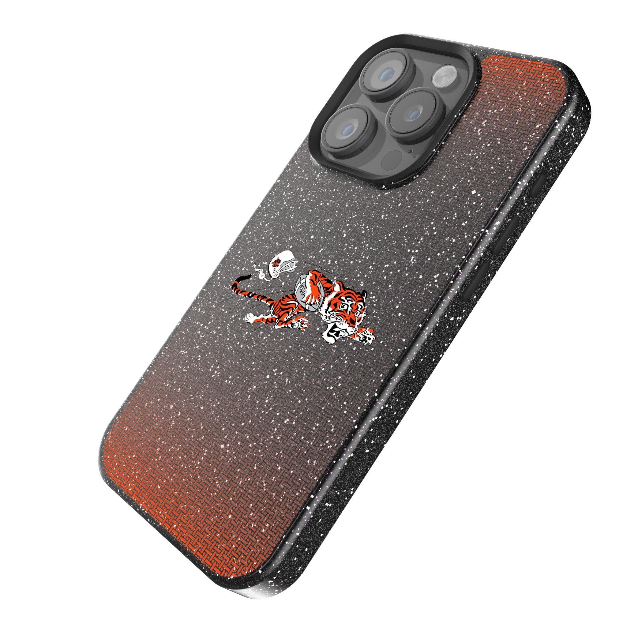 Cincinnati Bengals Historic Collection Linen Bling Phone Case for Apple iPhone