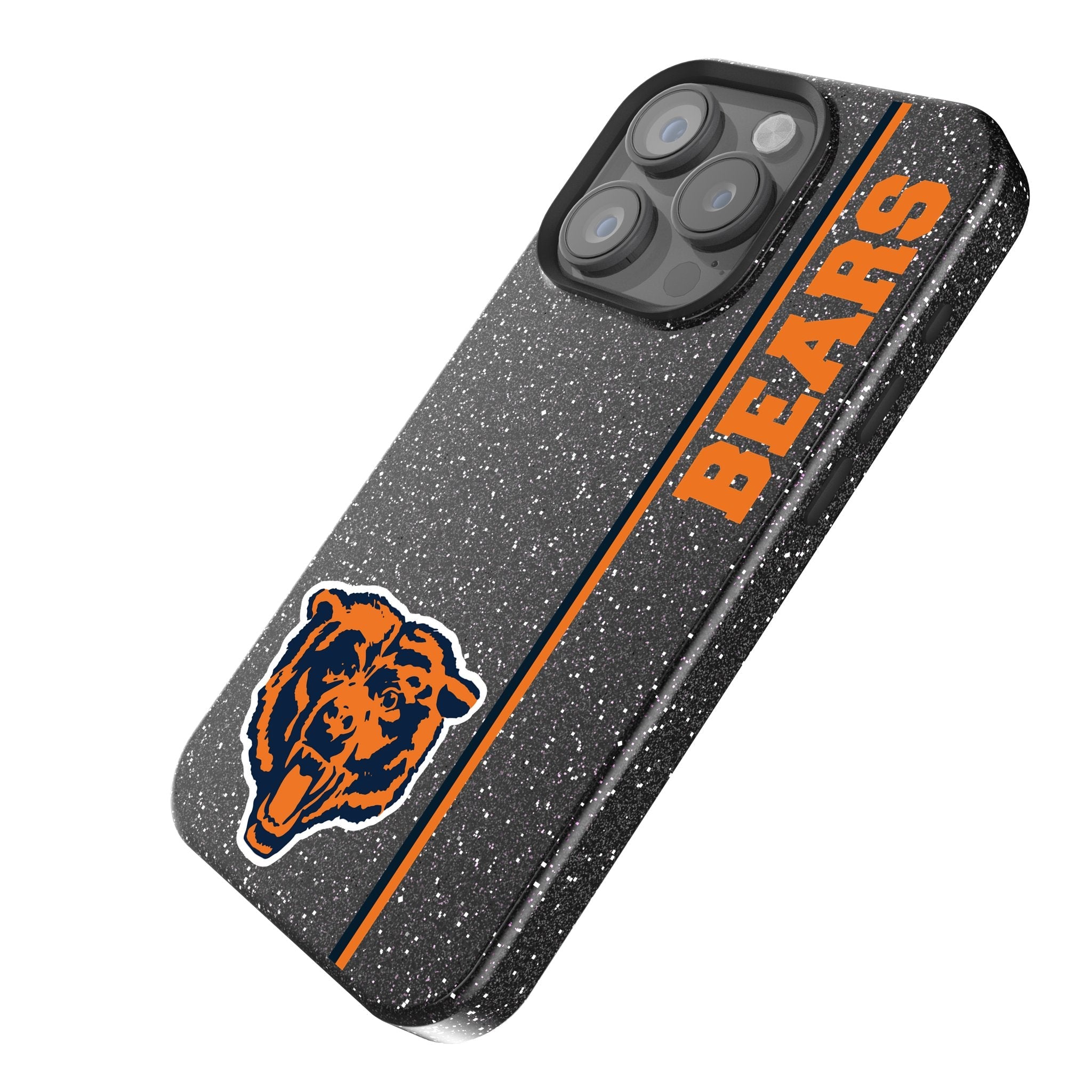 Chicago Bears 1946 Historic Collection Sidebar Bling Phone Case 2
