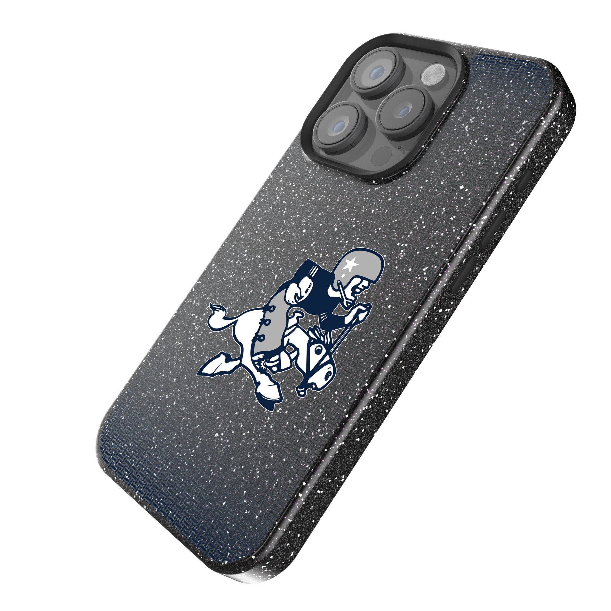 Dallas Cowboys 1966-1969 Historic Collection Linen Bling Phone Case for Apple iPhone 2