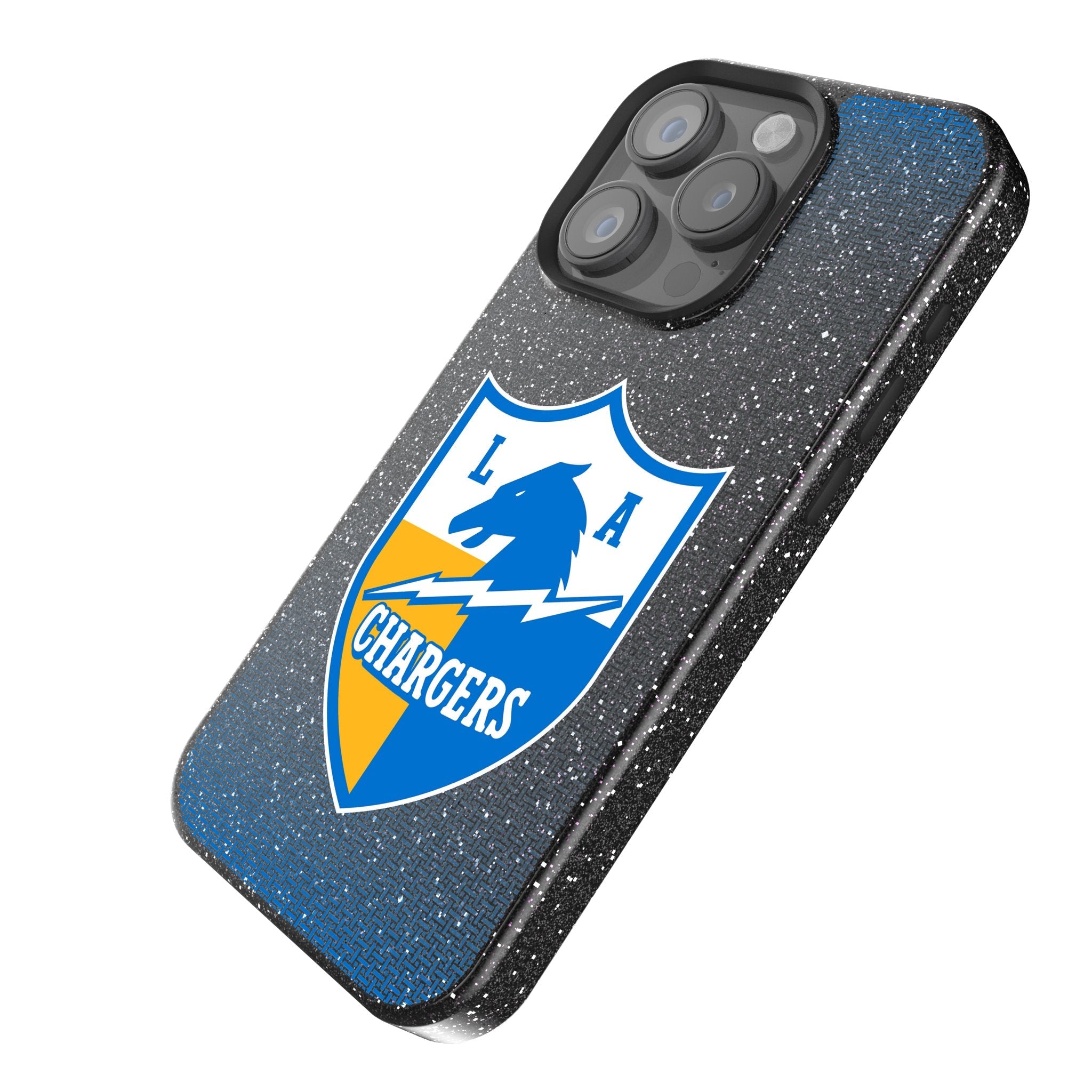 Los Angeles Chargers Historic Collection Linen Bling Phone Case for Apple iPhone 2