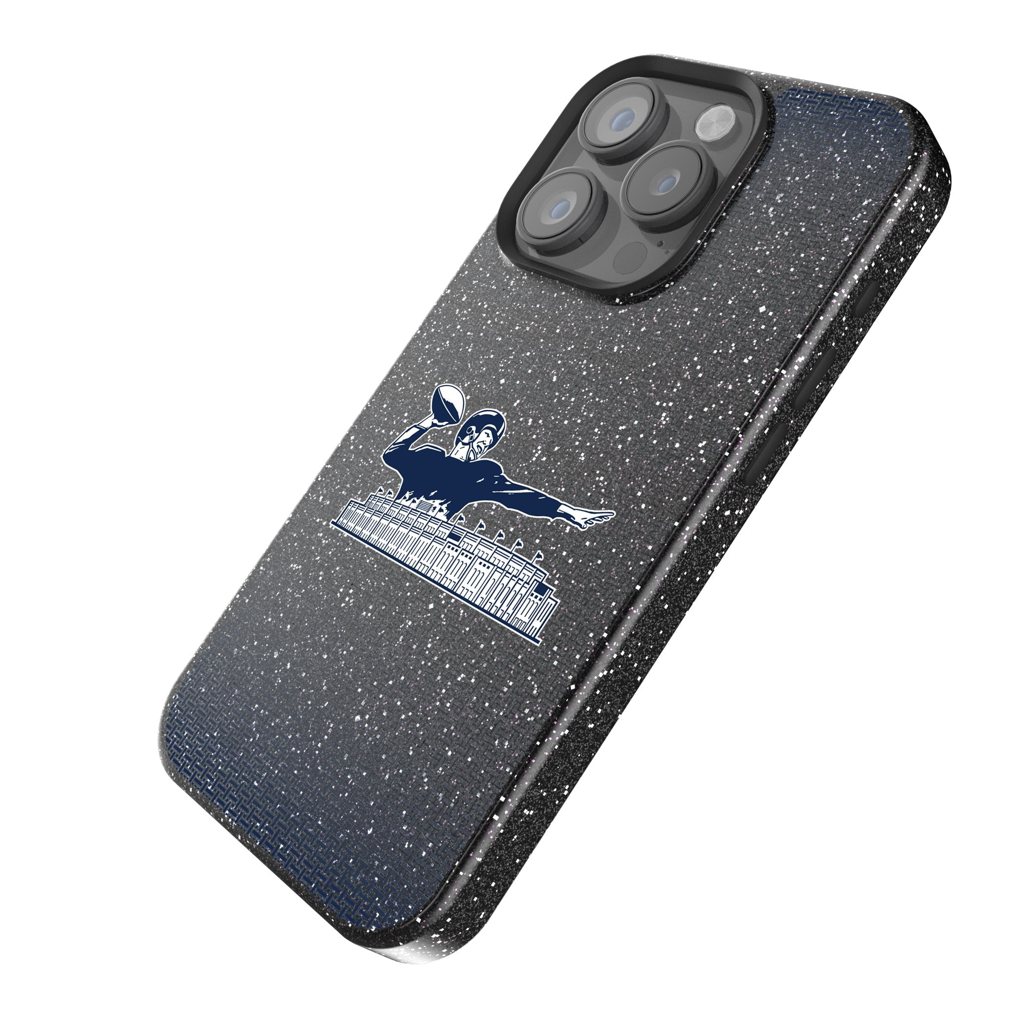 New York Giants 1960-1966 Historic Collection Linen Bling Phone Case for Apple iPhone 2
