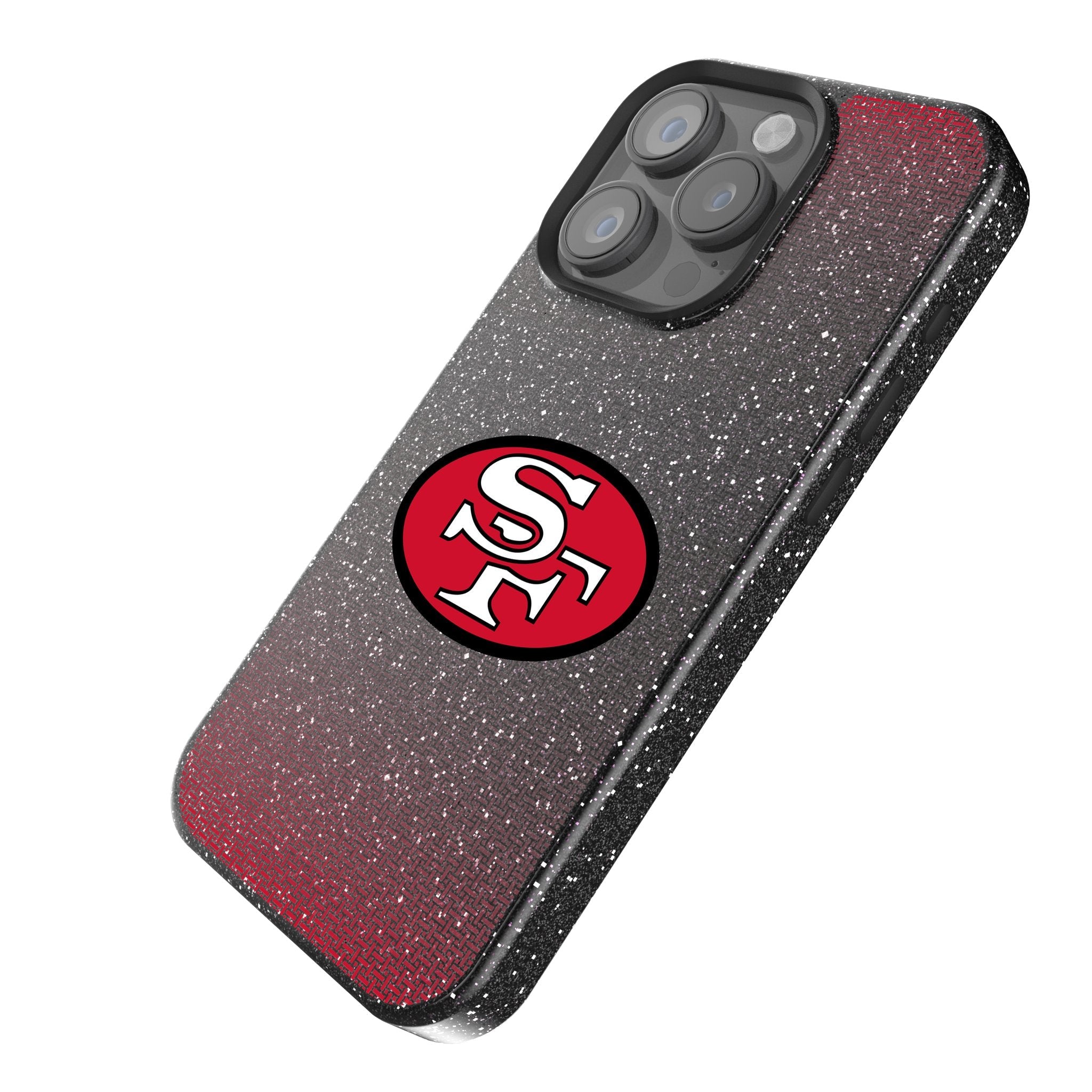 San Francisco 49ers Historic Collection Linen Bling Phone Case for Apple iPhone 2