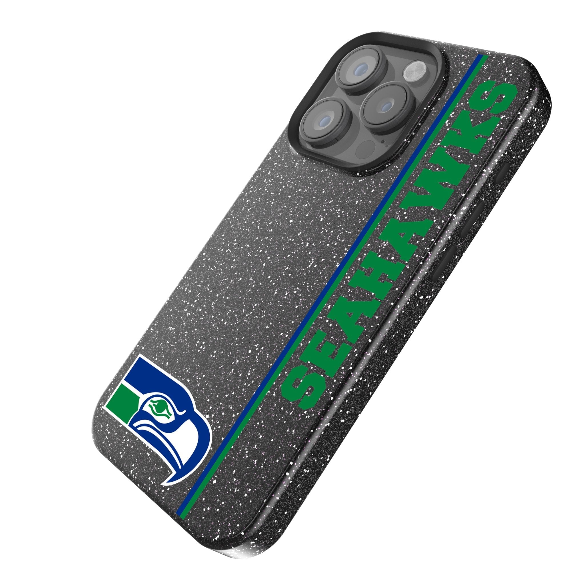 Seattle Seahawks Historic Collection Sidebar Bling Phone Case 2