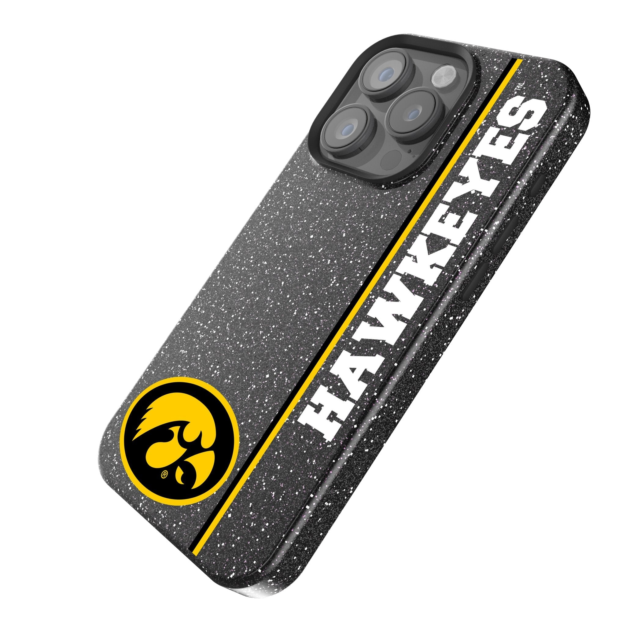 University of Iowa Hawkeyes Sidebar Bling Phone Case 2