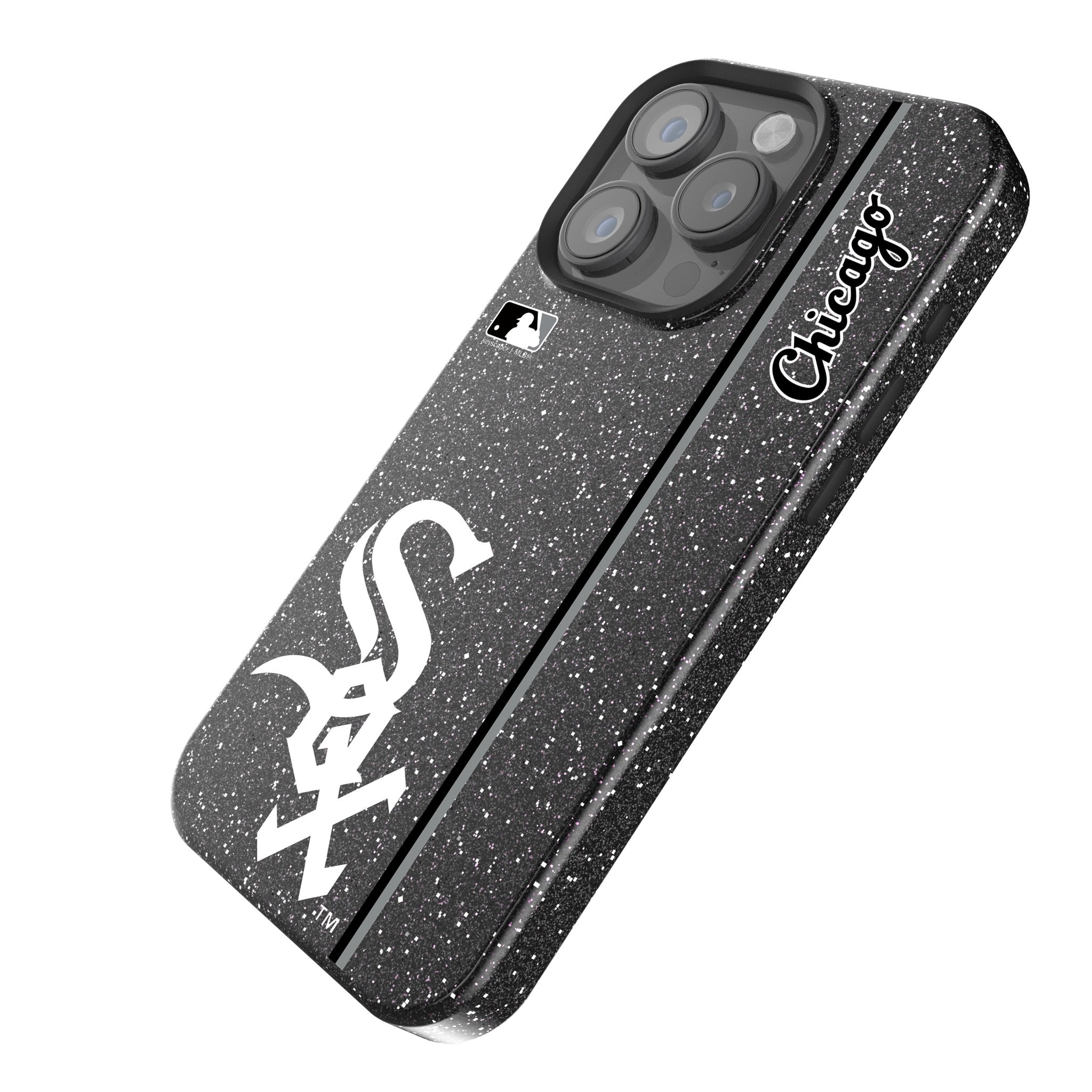 Chicago White Sox Sidebar Bling Phone Case 2
