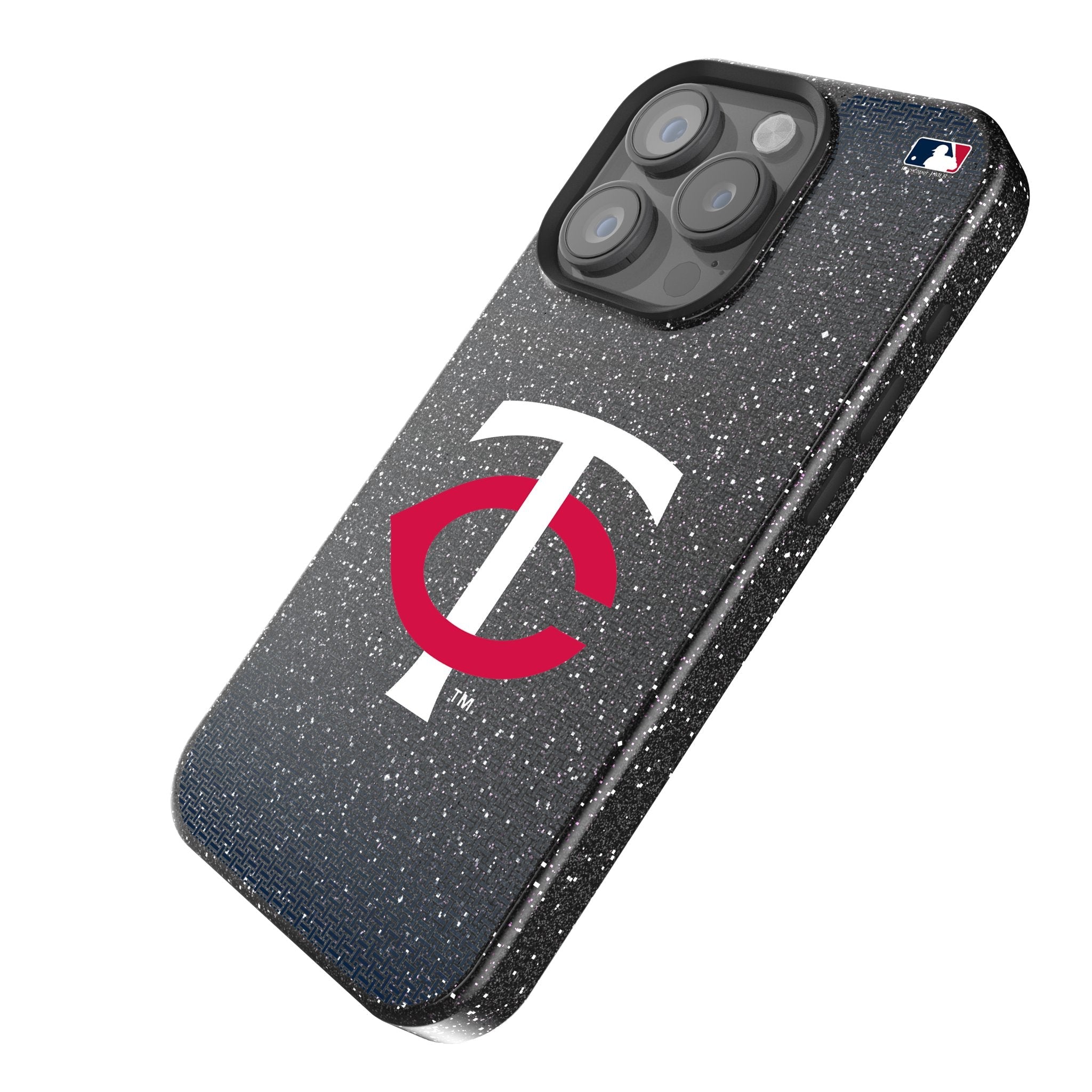 Minnesota Twins Linen Bling Phone Case for Apple iPhone 2