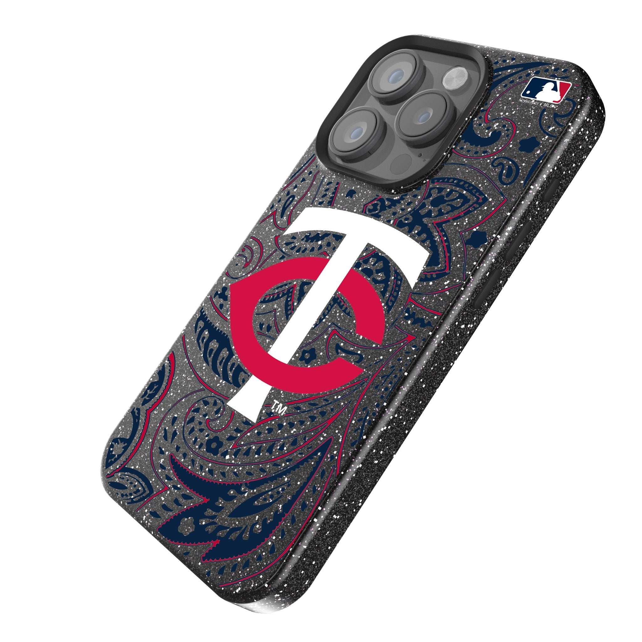 Minnesota Twins Paisley Bling Phone Case 2