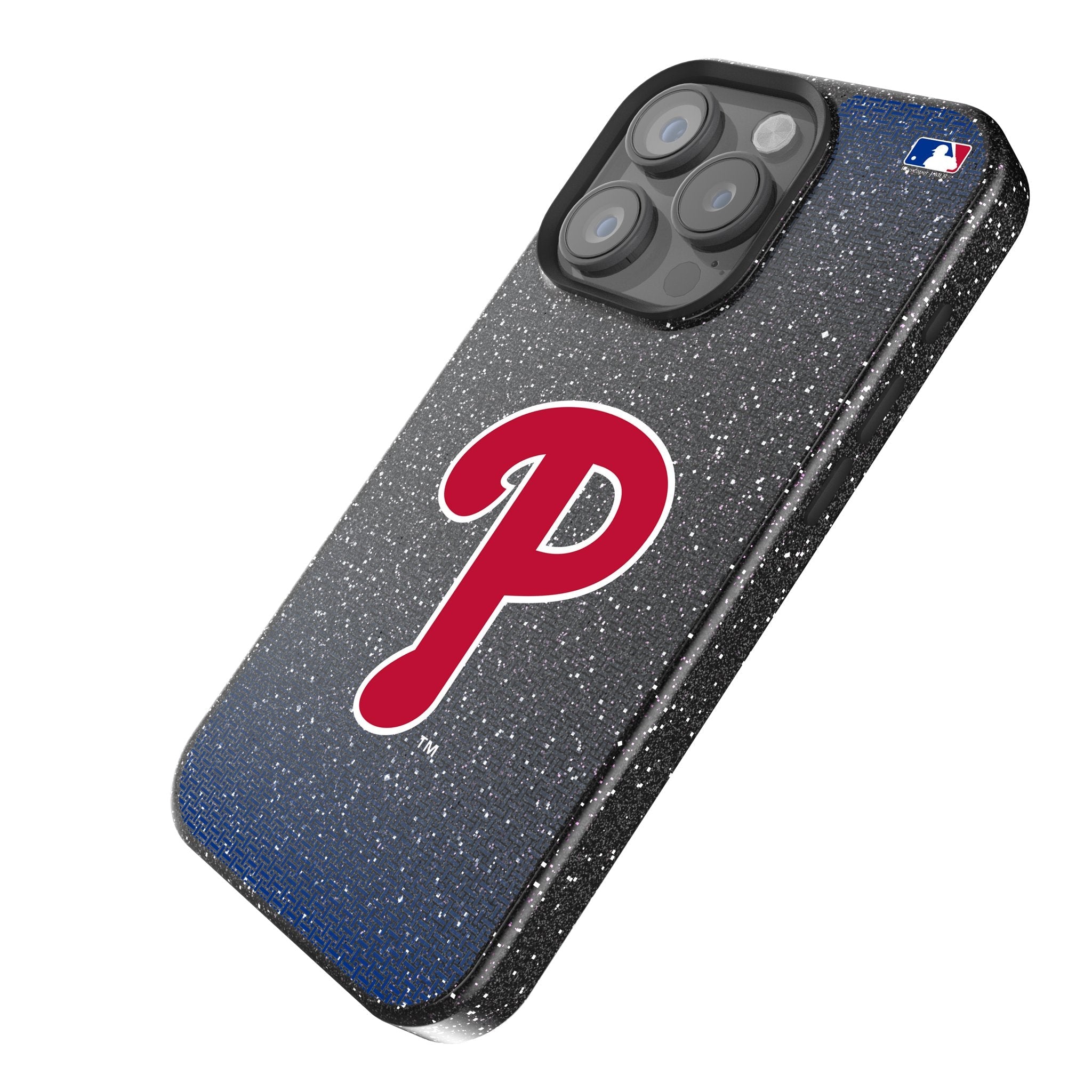 Philadelphia Phillies Linen Bling Phone Case for Apple iPhone
