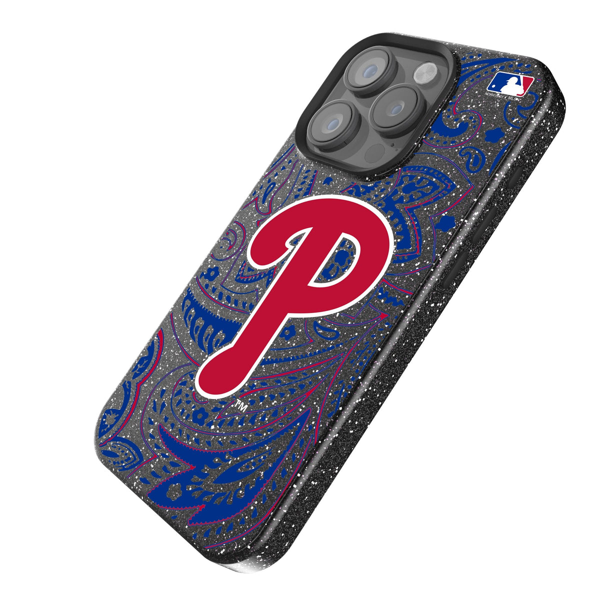 Philadelphia Phillies Paisley Bling Phone Case