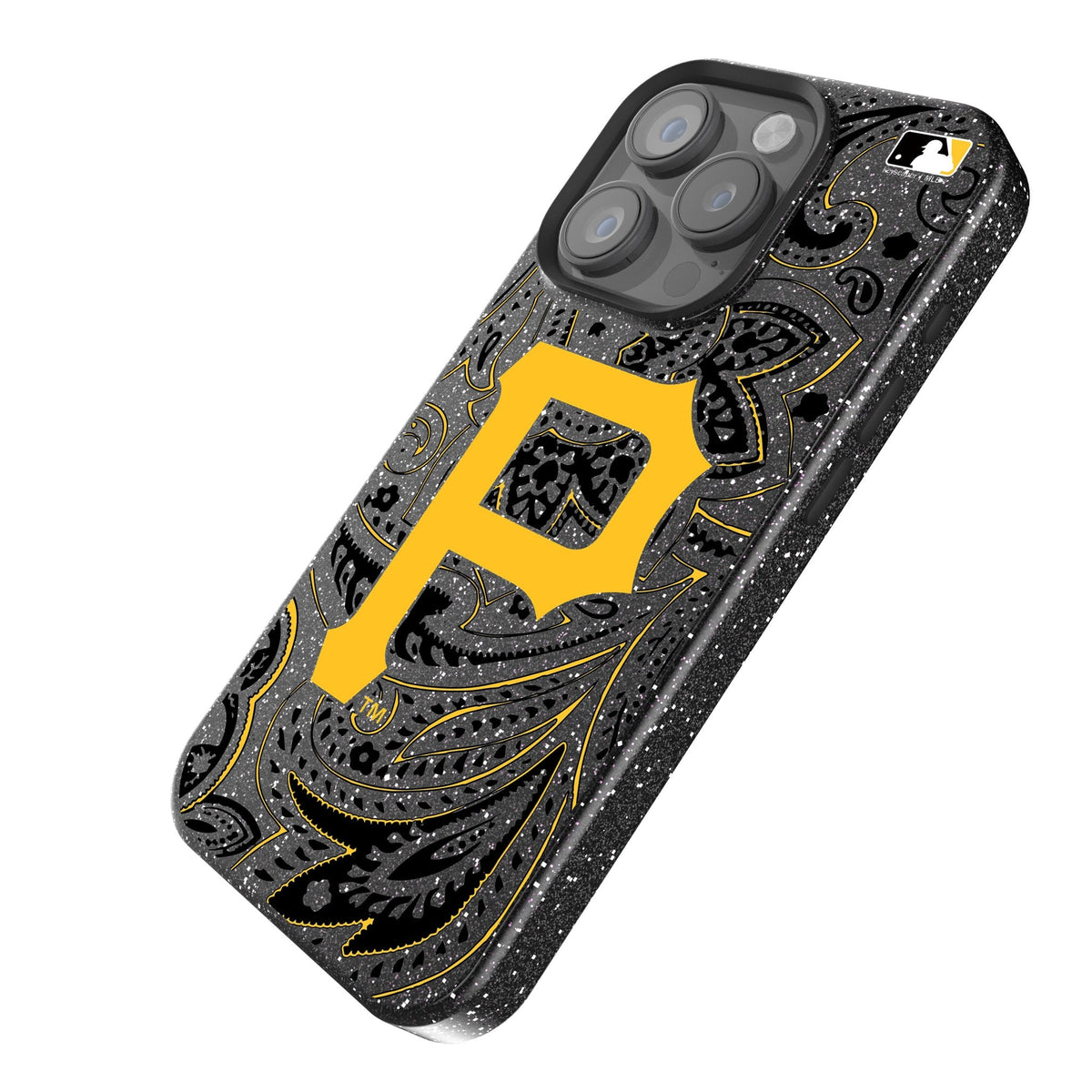 Pittsburgh Pirates Paisley Bling Phone Case 2