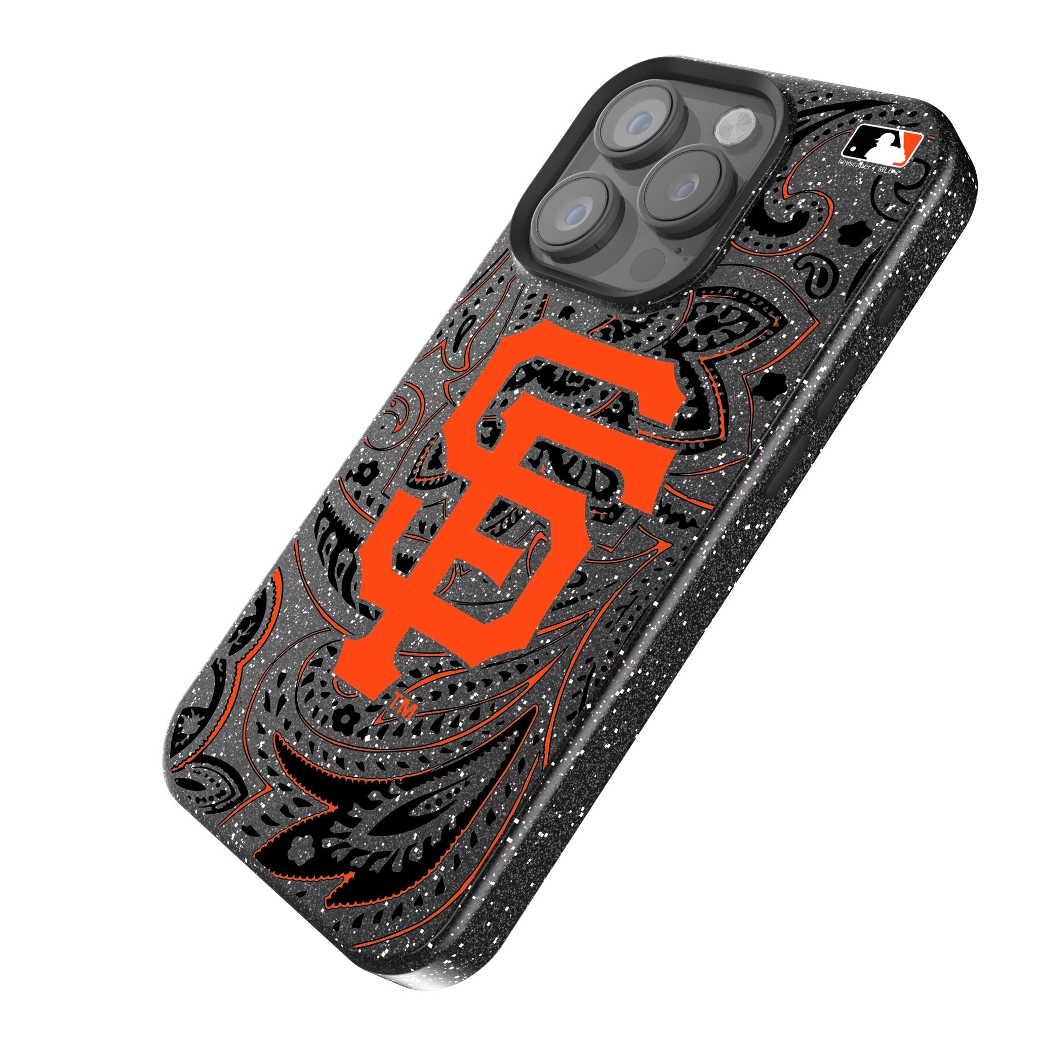 San Francisco Giants Paisley Bling Phone Case