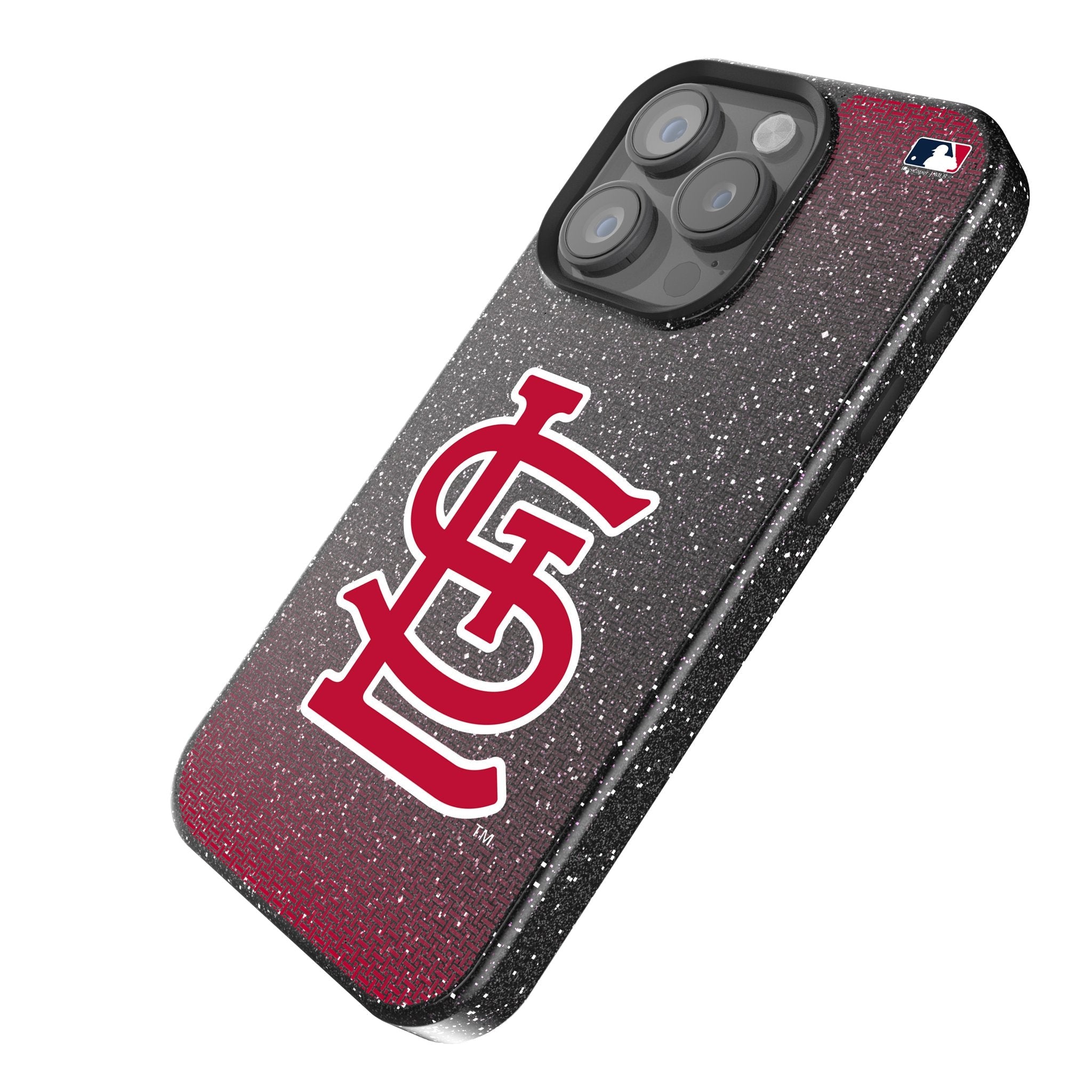 St Louis Cardinals Linen Bling Phone Case for Apple iPhone