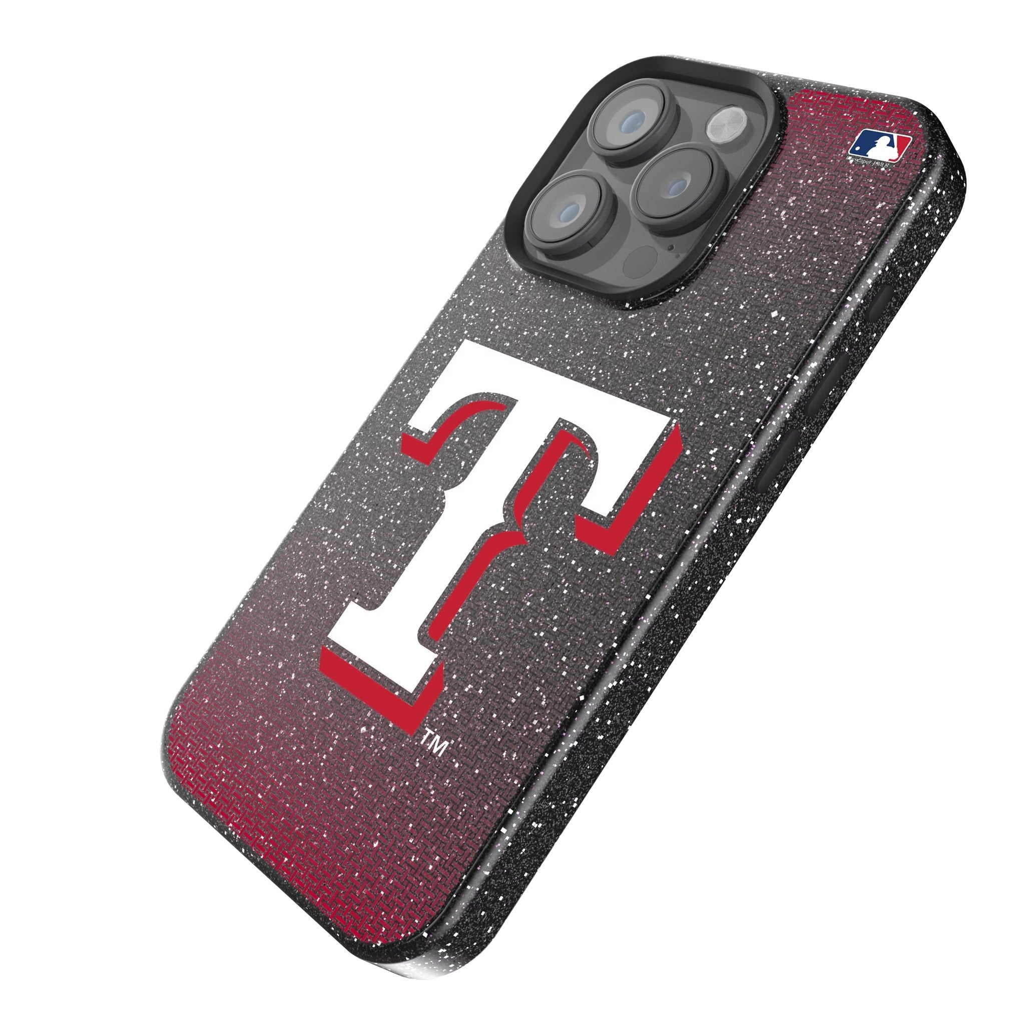 Texas Rangers Linen Bling Phone Case for Apple iPhone 2