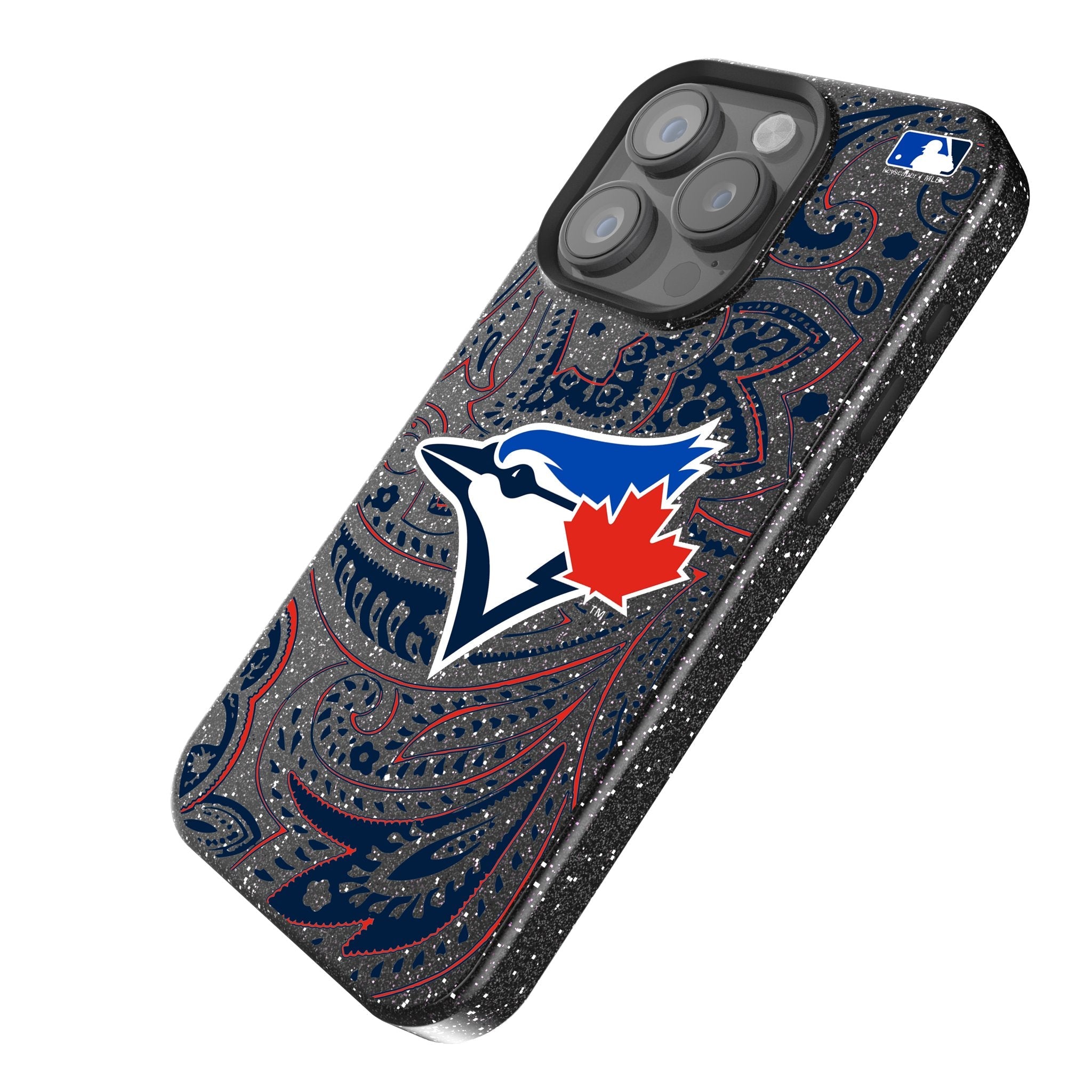 Toronto Blue Jays Paisley Bling Phone Case 2
