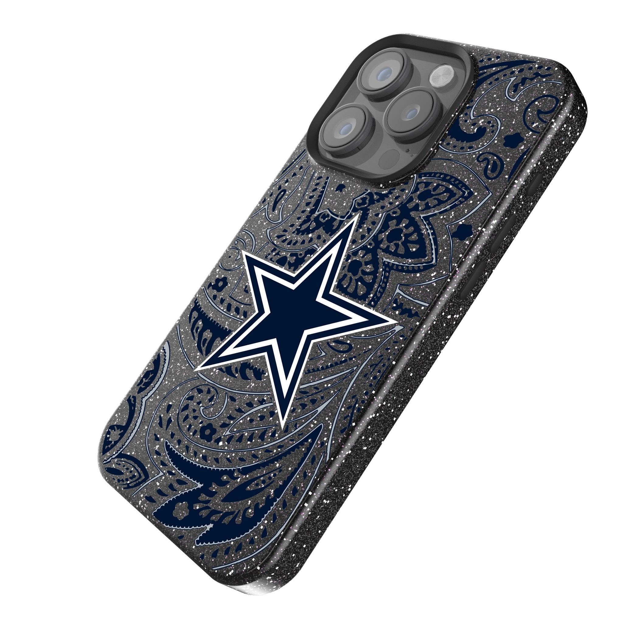 Dallas Cowboys Paisley Bling Phone Case 2