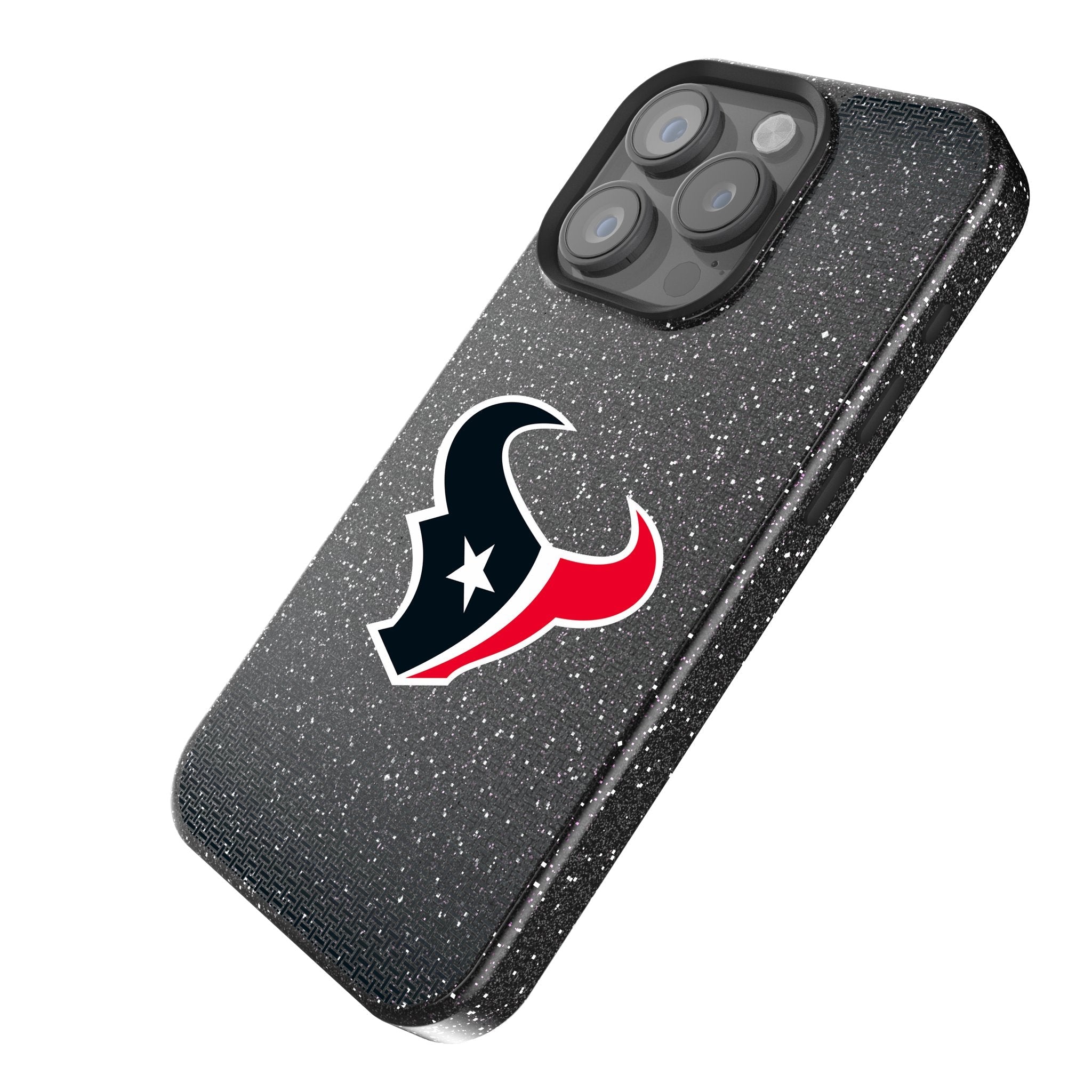 Houston Texans Linen Bling Phone Case for Apple iPhone 2