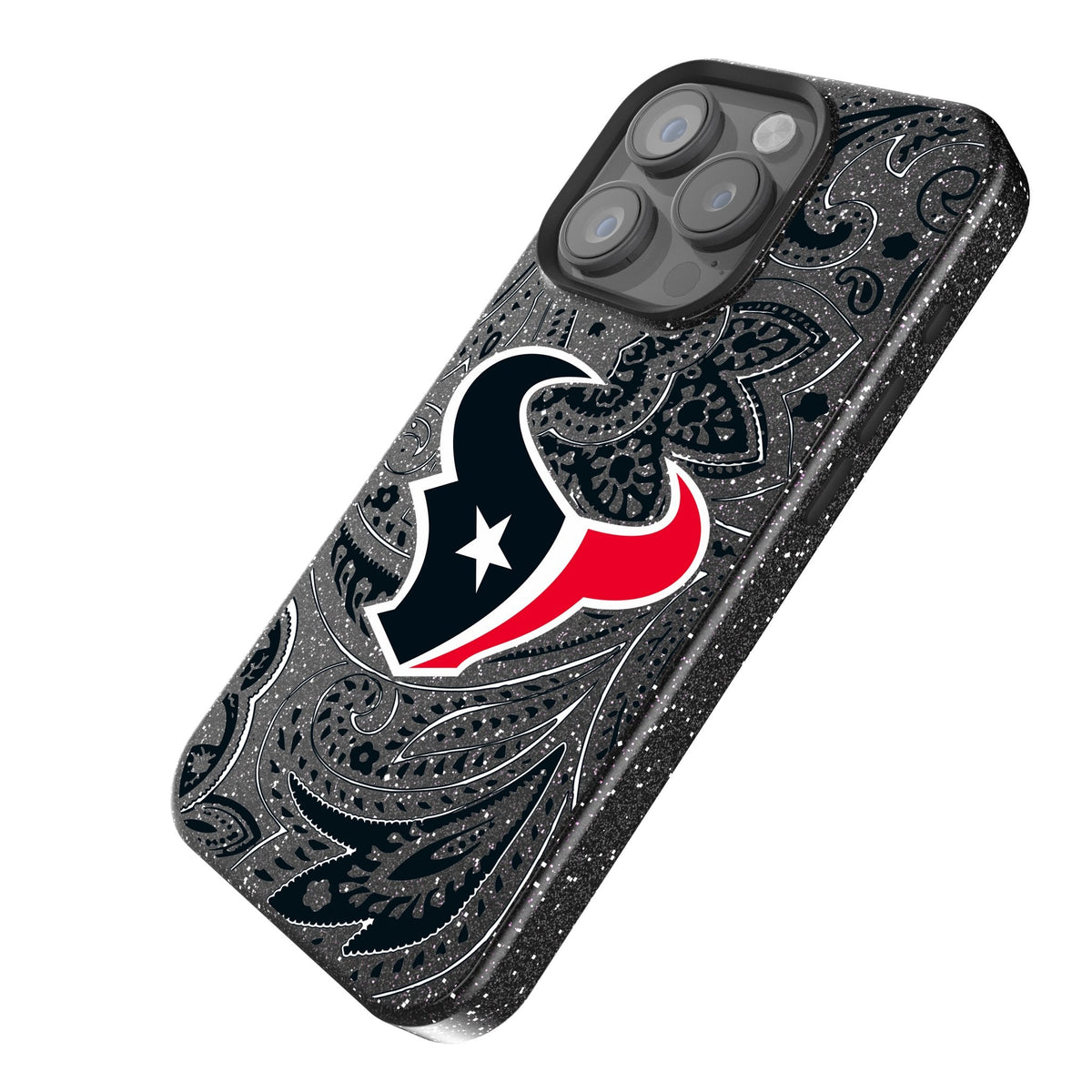 Houston Texans Paisley Bling Phone Case 2