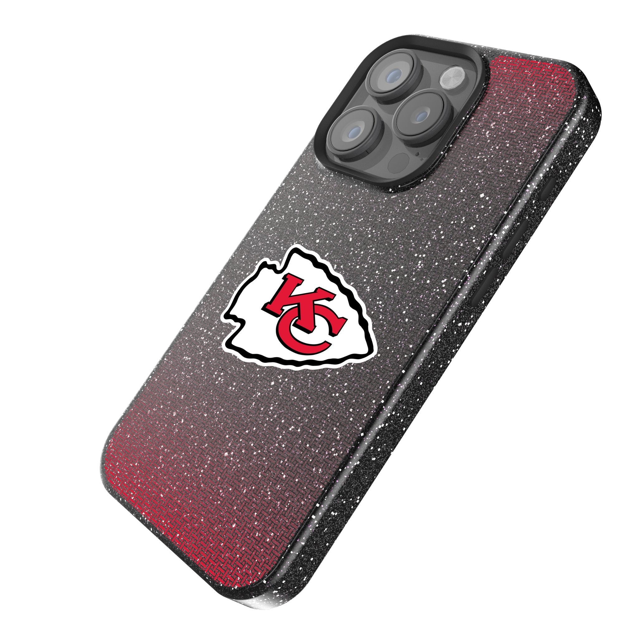 Kansas City Chiefs Linen Bling Phone Case for Apple iPhone 2