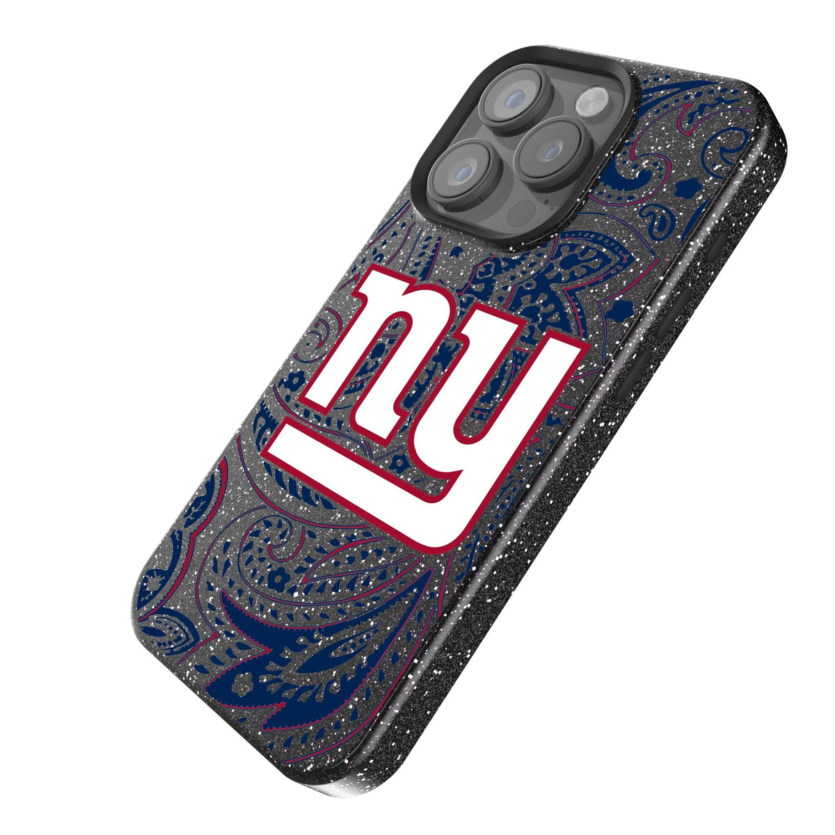 New York Giants Paisley Bling Phone Case 2