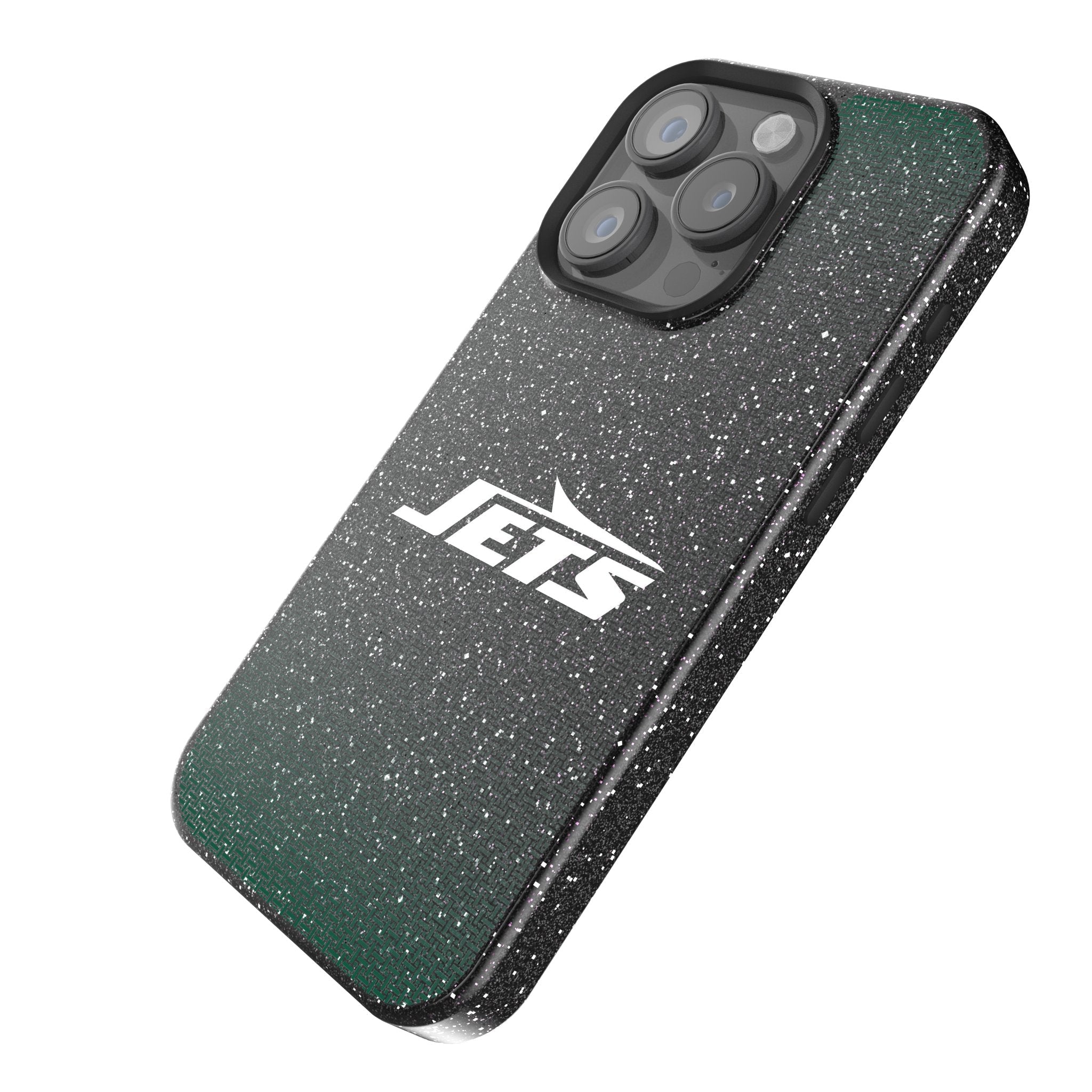 New York Jets Linen Bling Phone Case for Apple iPhone 2