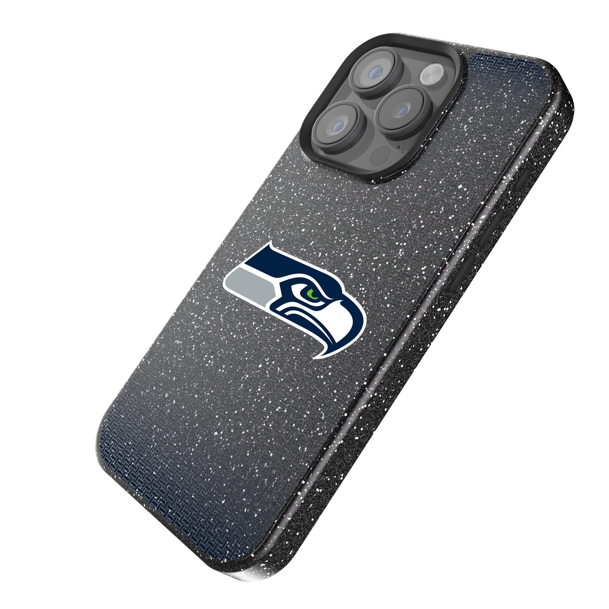 Seattle Seahawks Linen Bling Phone Case for Apple iPhone 2