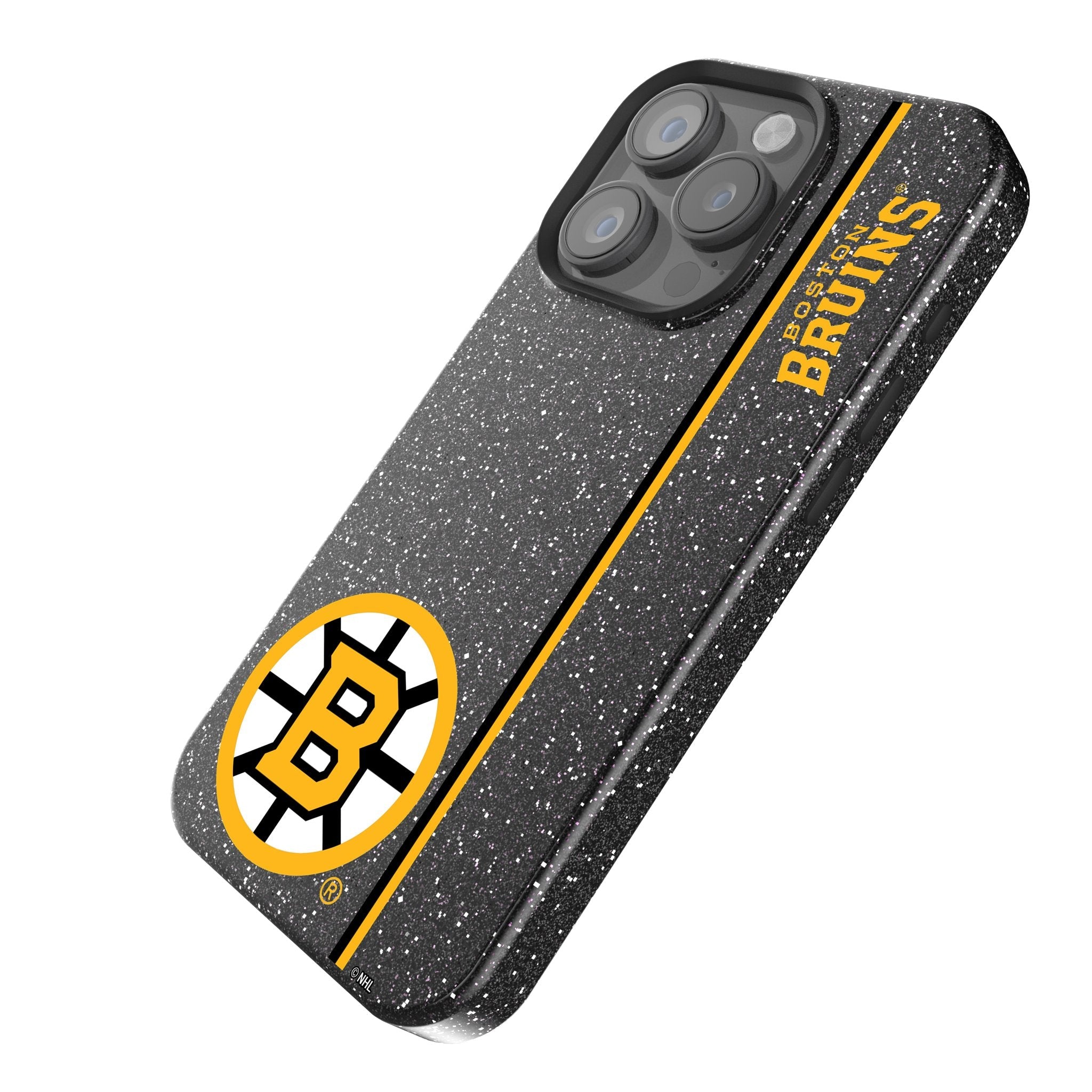 Boston Bruins Sidebar Bling Phone Case for Apple iPhone
