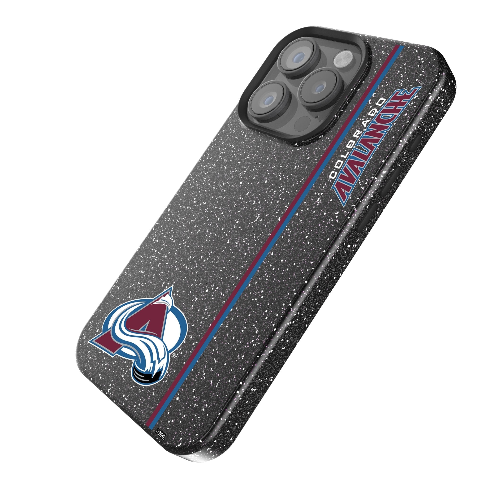 Colorado Avalanche Sidebar Bling Phone Case