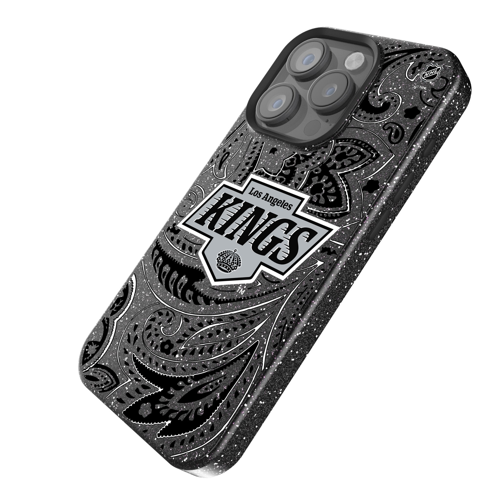 LA Kings Paisley Bling Phone Case