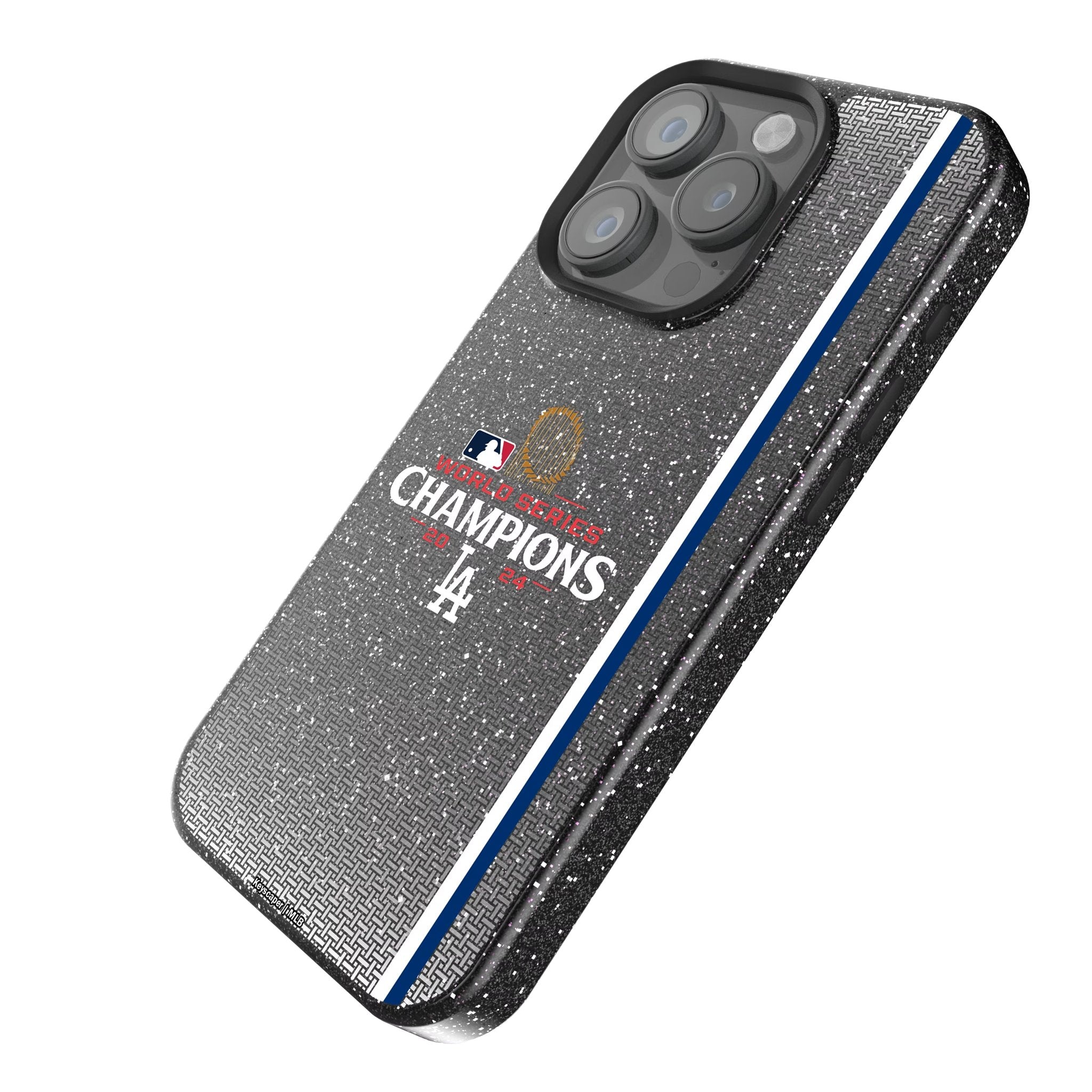 LA Dodgers 2024 MLB World Series Bling Phone Case for Apple iPhone