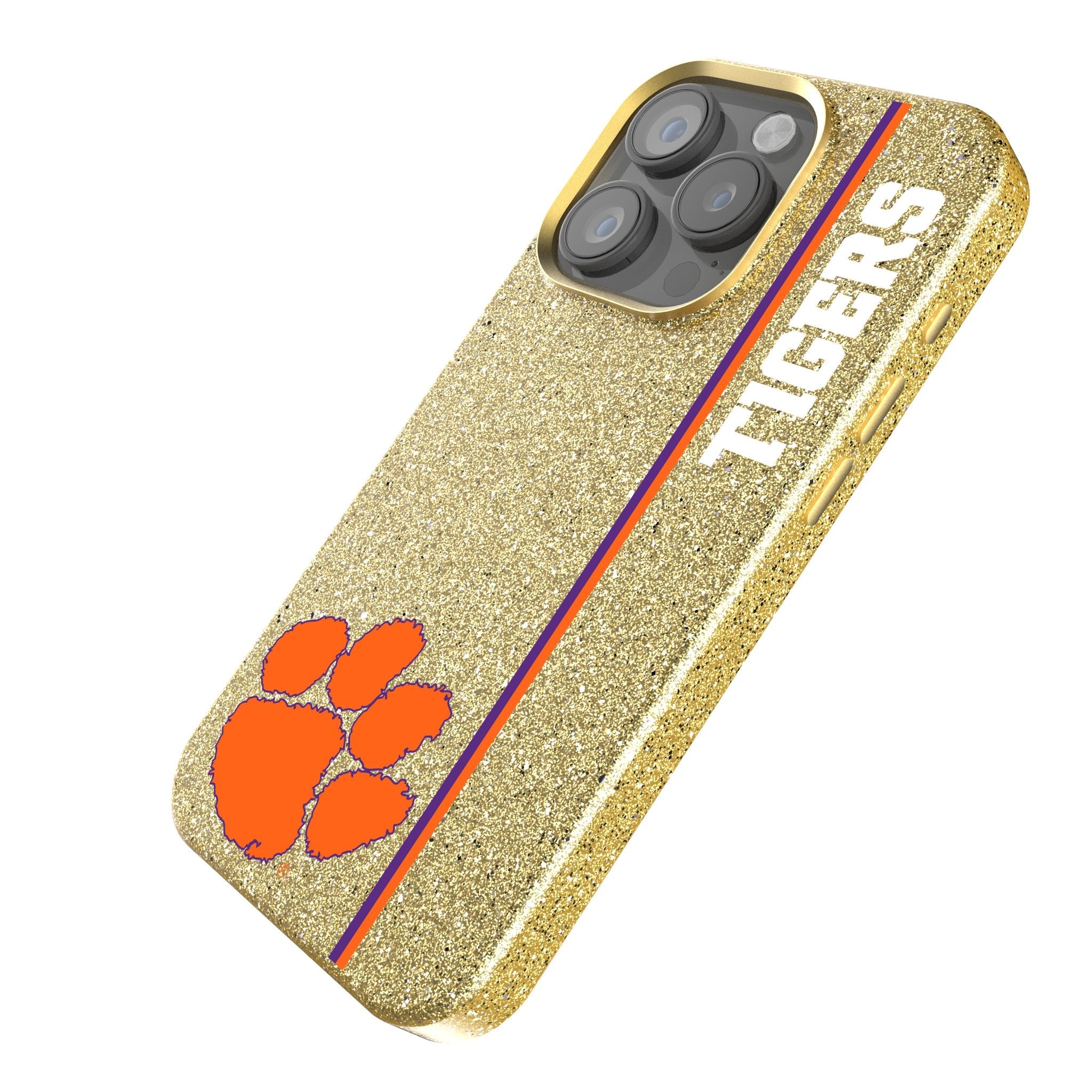Clemson University Tigers Sidebar Bling Phone Case 2