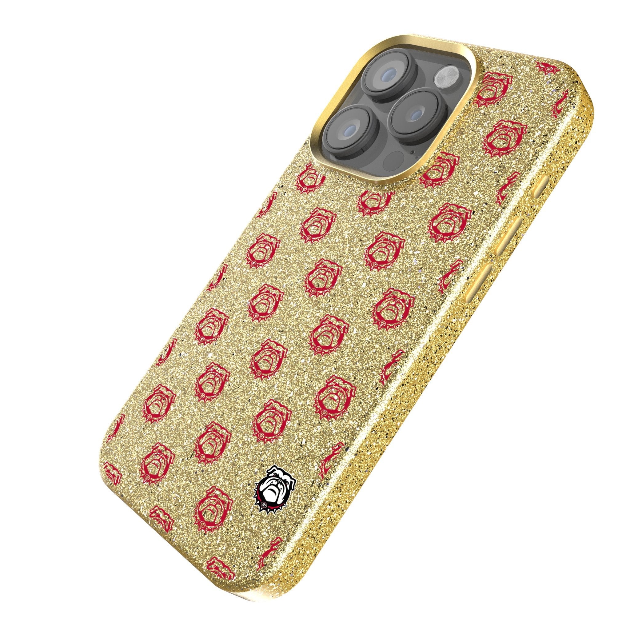 University of Georgia Bulldogs Uga Fashion Pattern Bling Phone Case for Apple iPhone 2