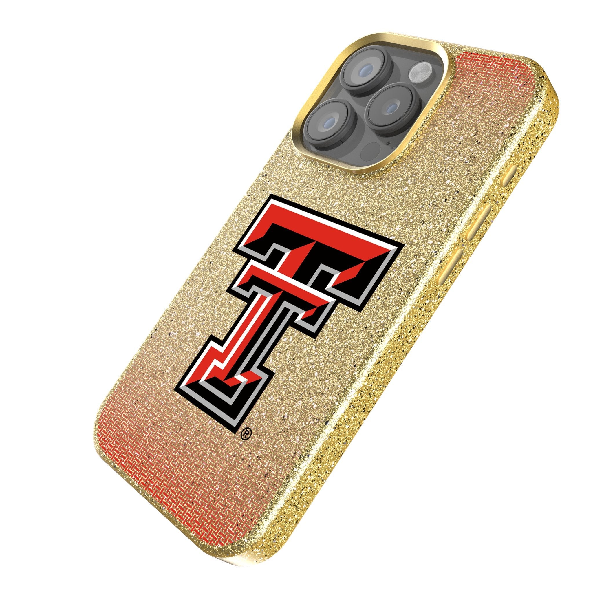 Texas Tech Red Raiders Linen Bling Phone Case for Apple iPhone 2