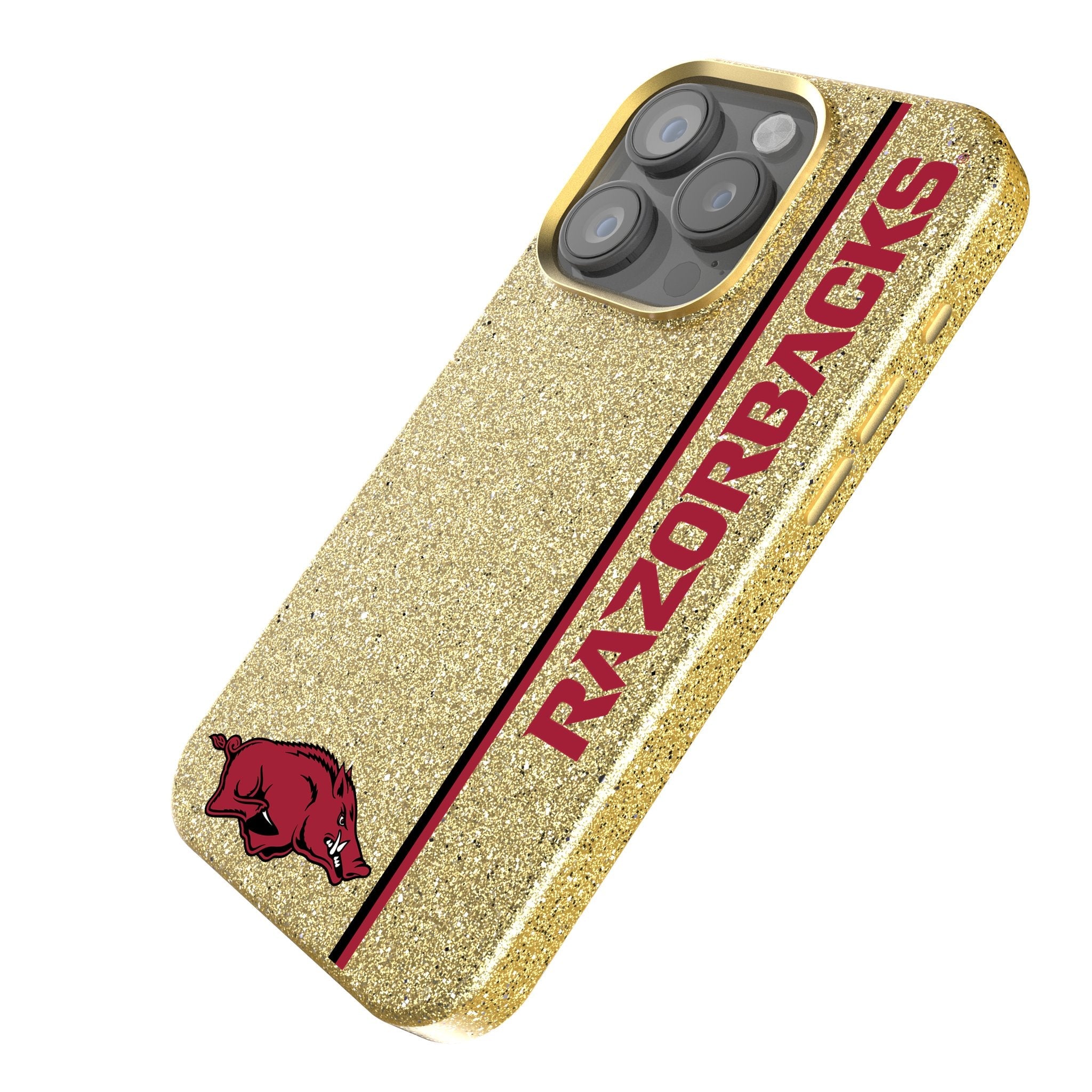 University of Arkansas Fayetteville Razorbacks Sidebar Bling Phone Case 2