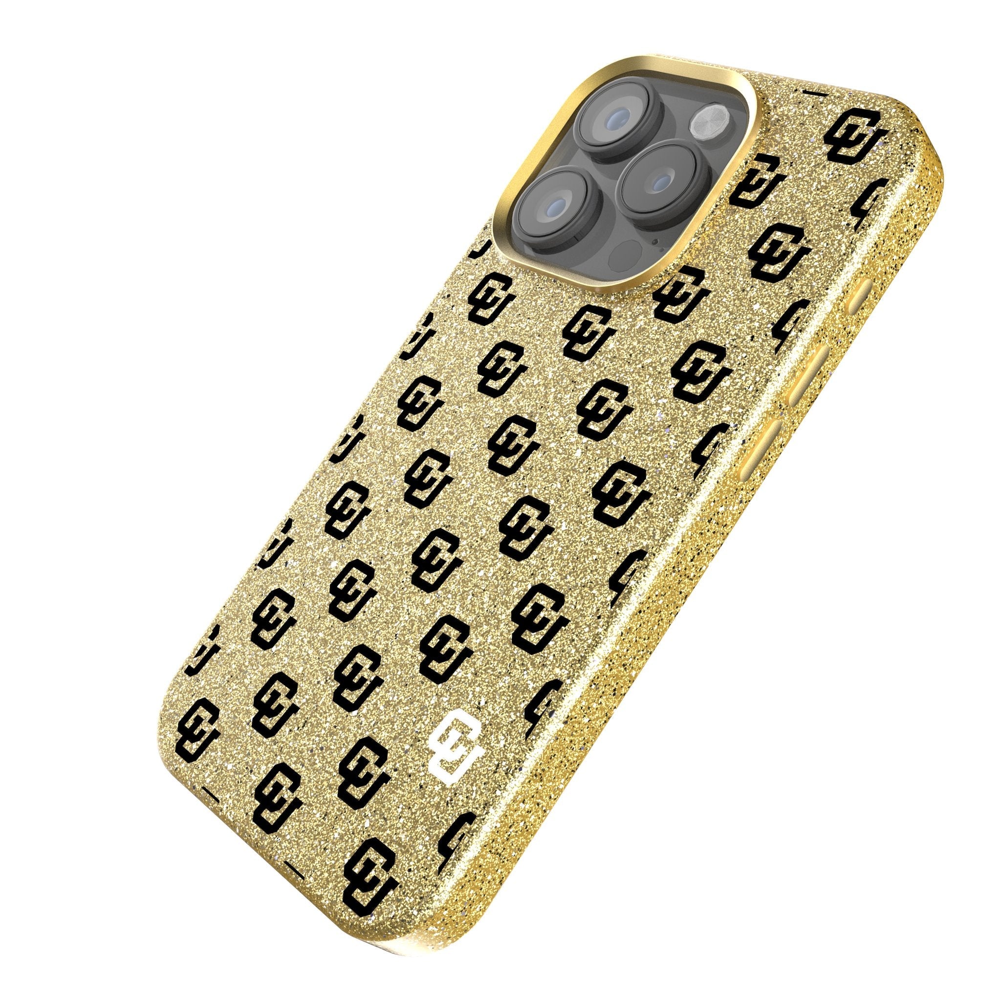 University of Colorado Buffaloes Fashion Pattern Bling Phone Case for Apple iPhone 2