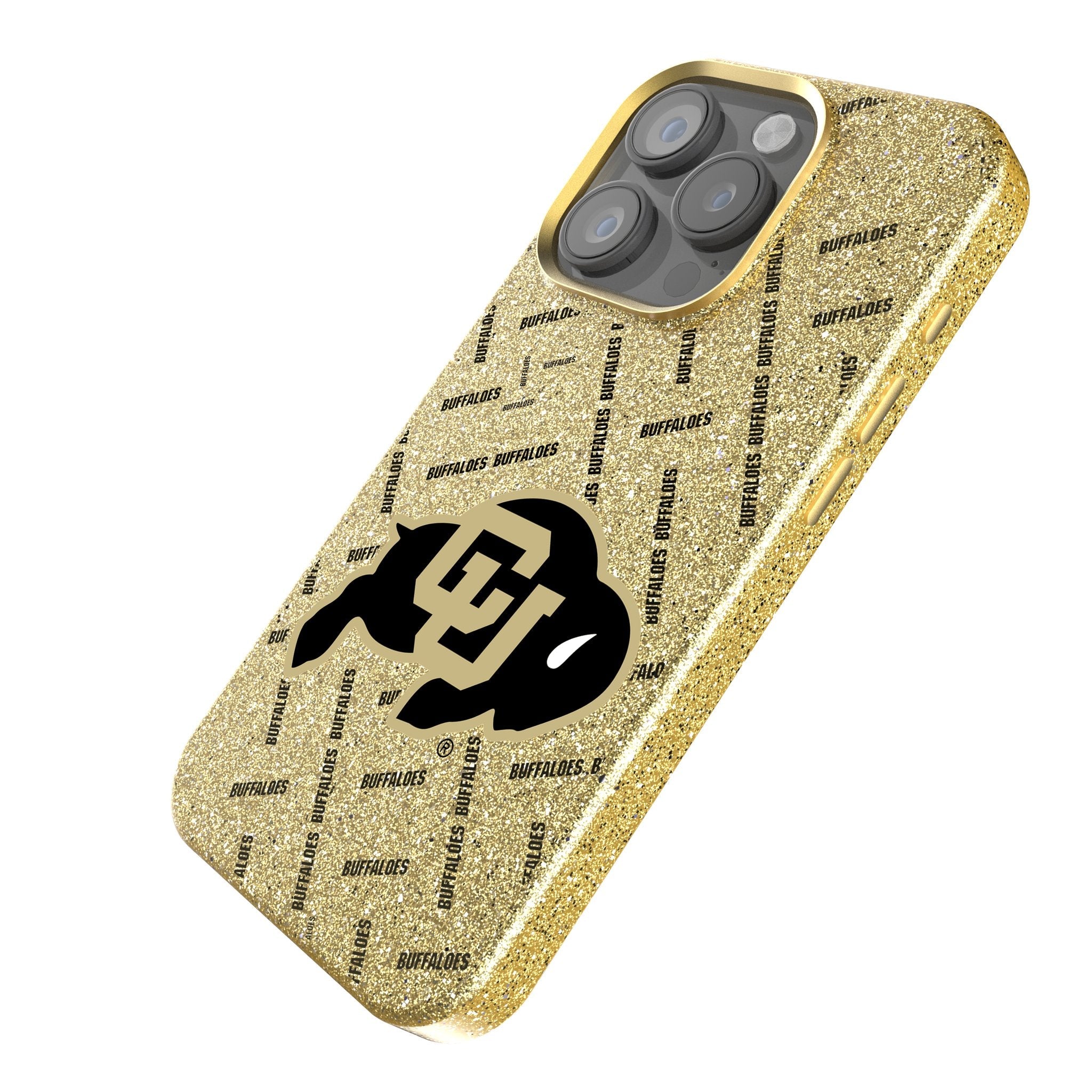 University of Colorado Buffaloes Quadtile Bling Phone Case for Apple iPhone 2