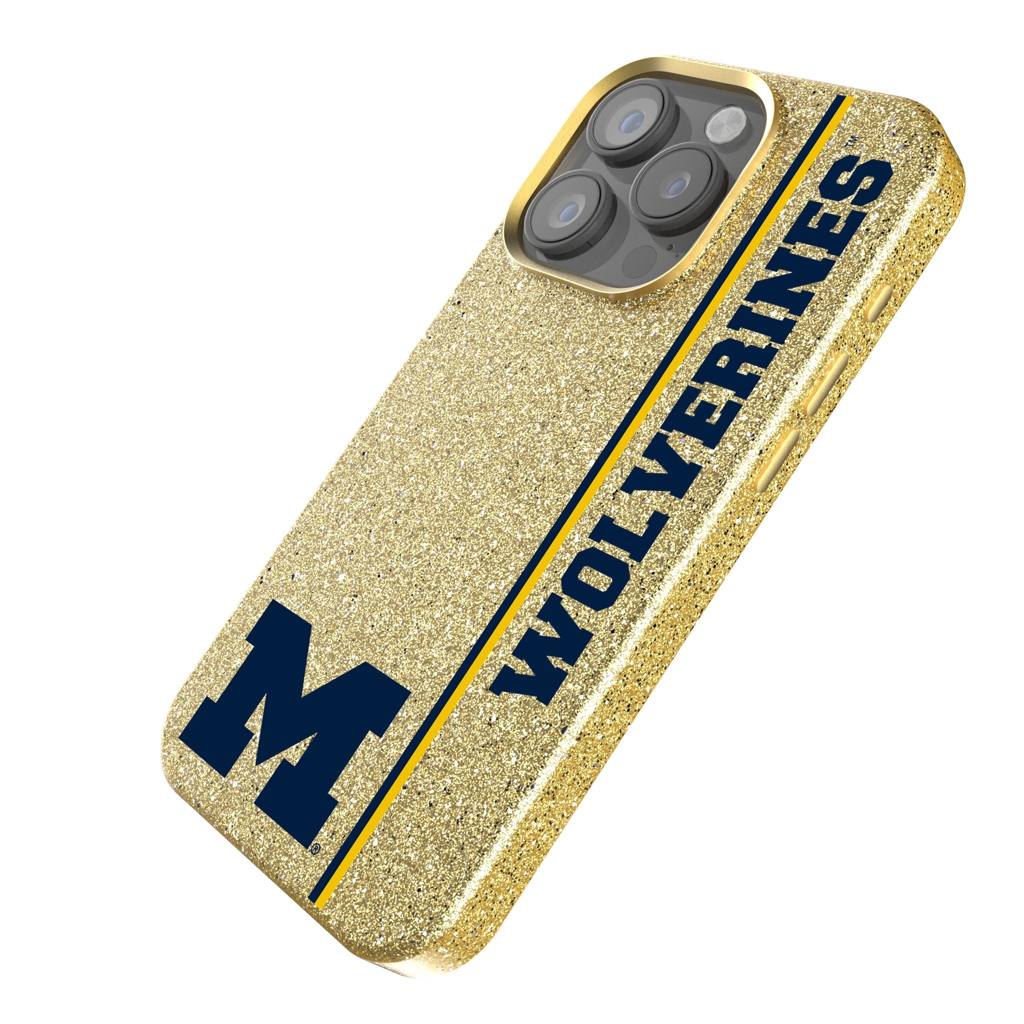 University of Michigan Wolverines Sidebar Bling Phone Case 2