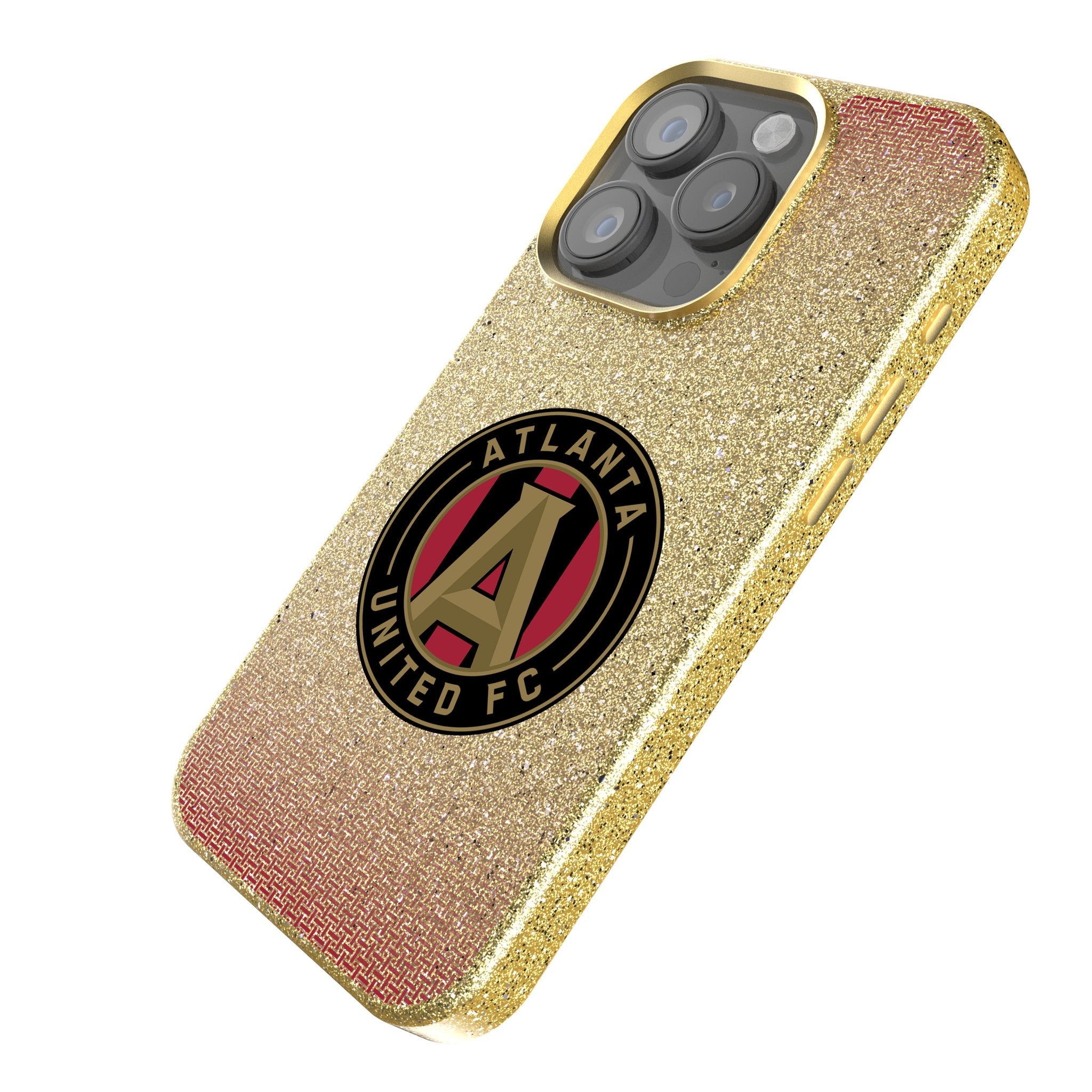 Atlanta United FC Linen Bling Phone Case for Apple iPhone