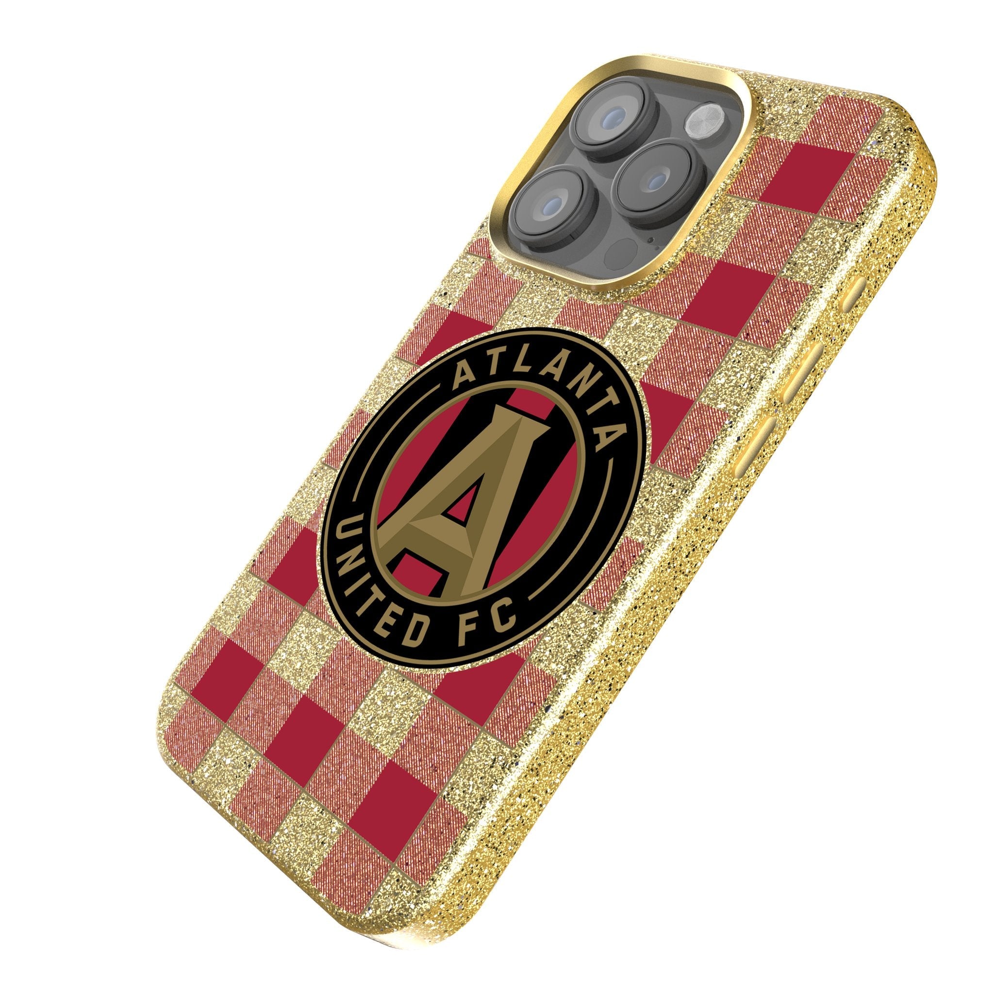 Atlanta United FC  Plaid Bling Phone Case