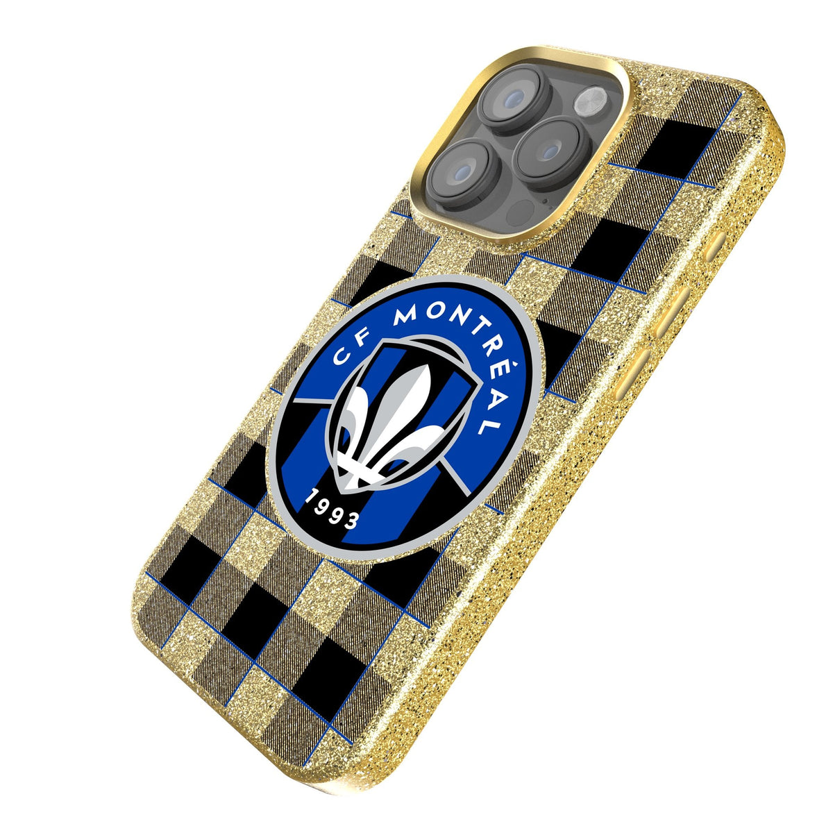 CF Montreal  Plaid Bling Phone Case